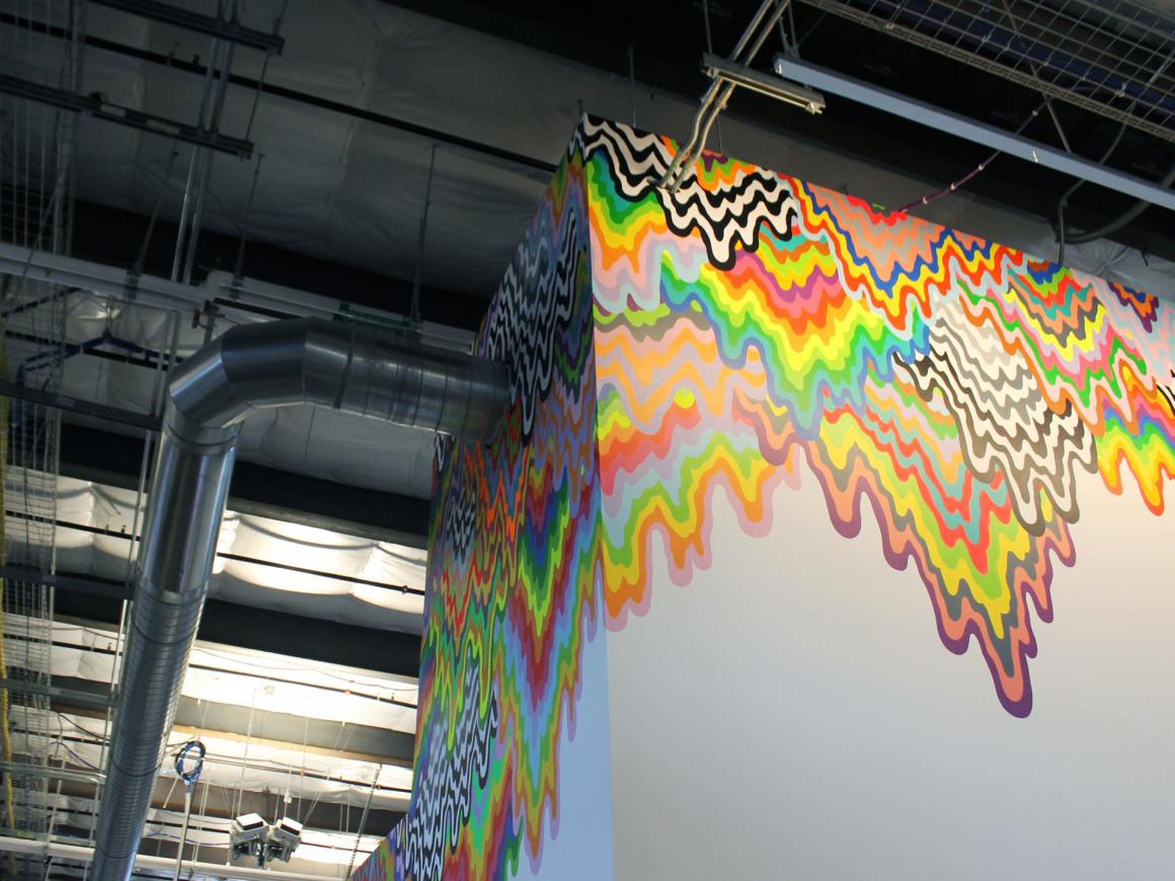 You can't move at Facebook without bumping into a mural
