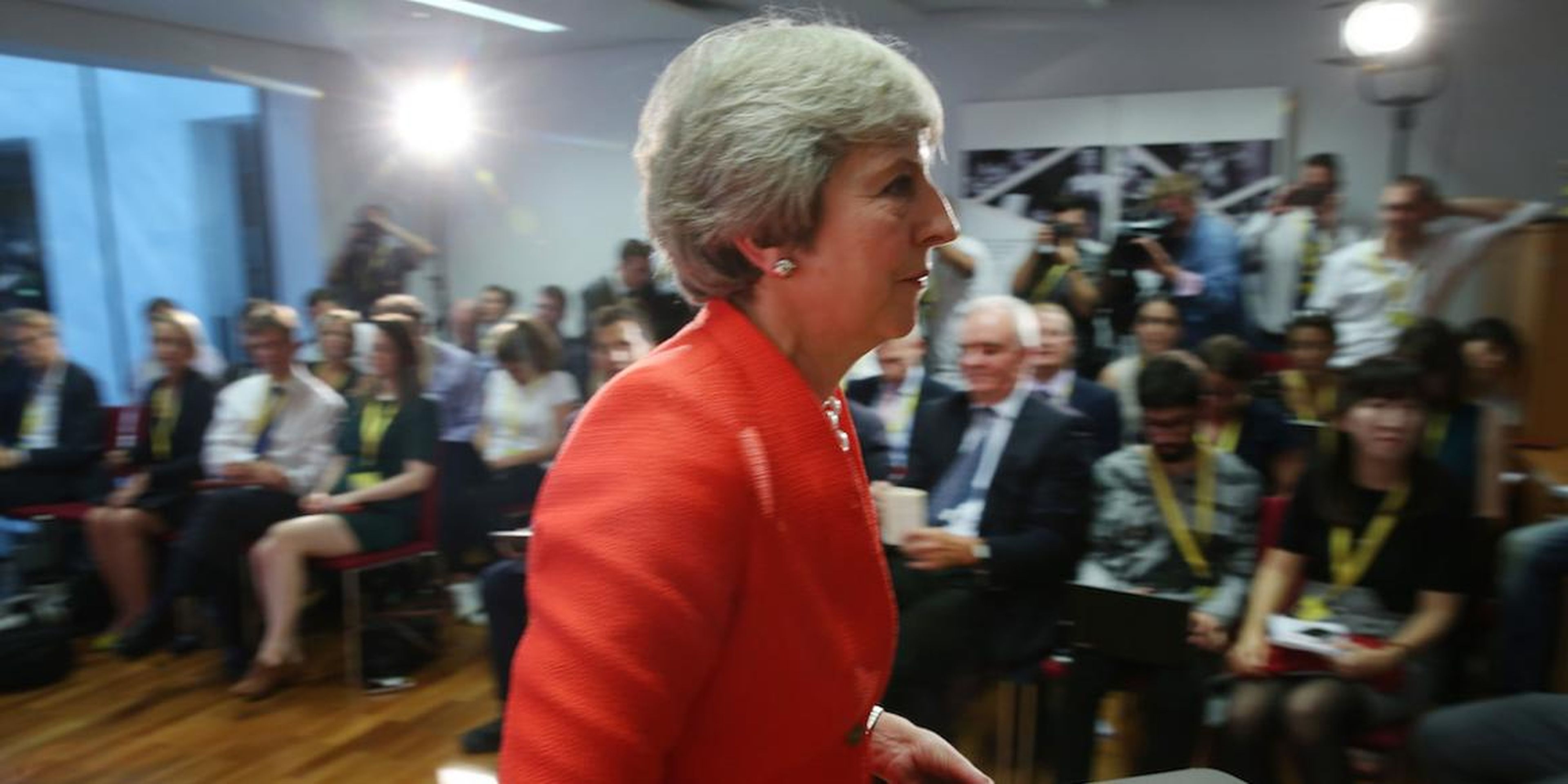 Theresa May's leadership is in crisis after being humiliated by EU leaders