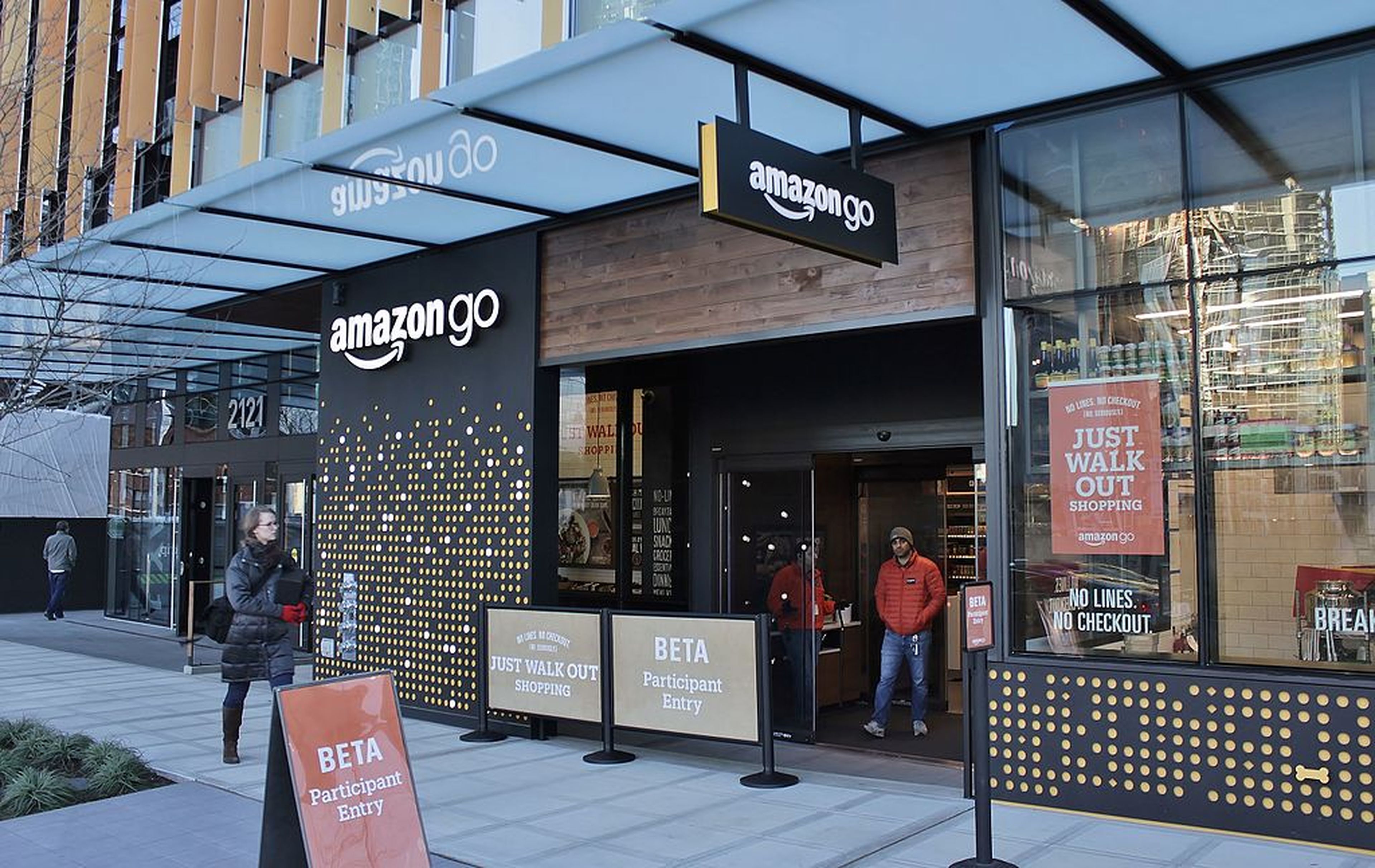 Una tienda Amazon Go en Seattle (EE.UU.)