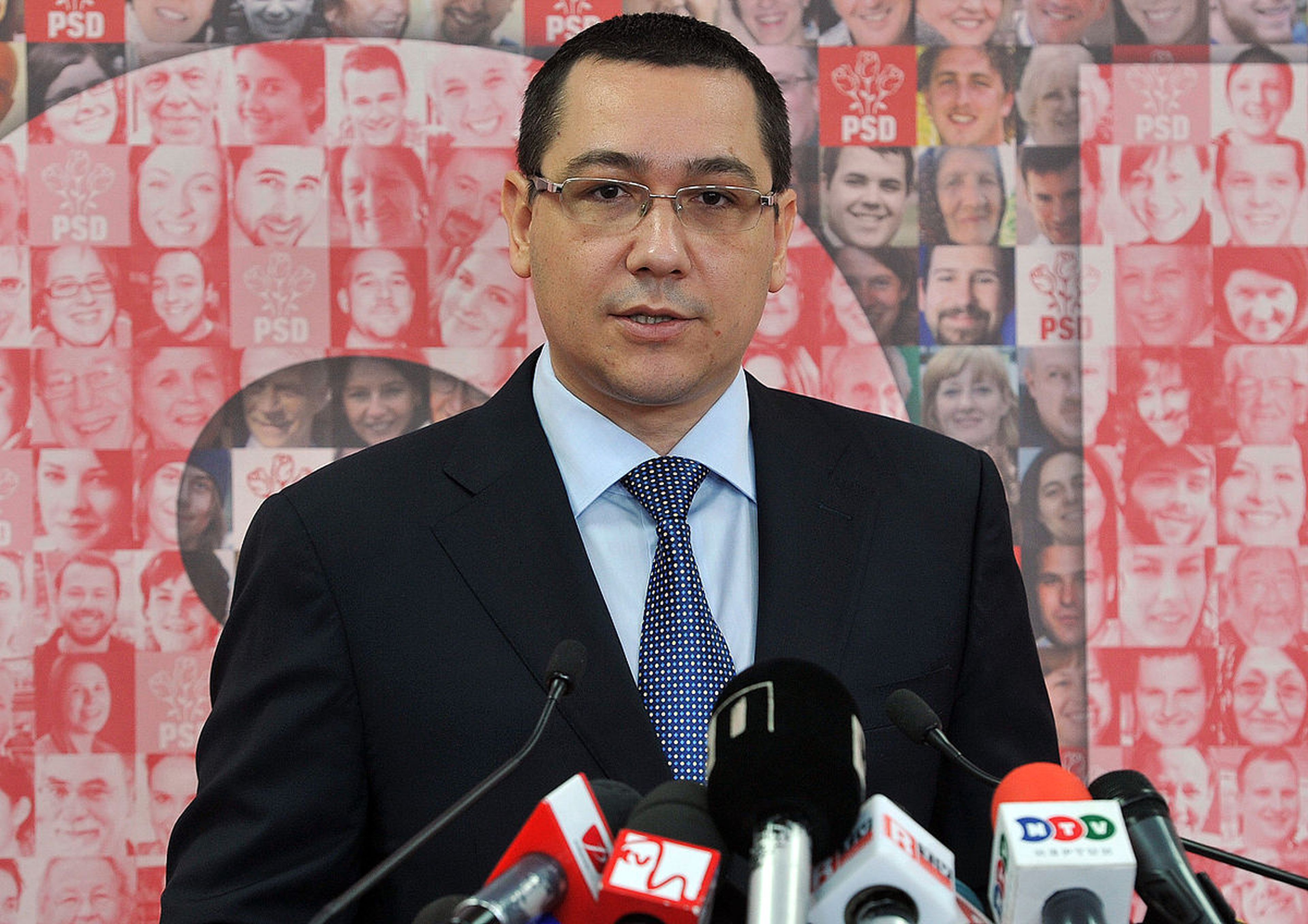 Victor Ponta, exprimer ministro de Rumanía