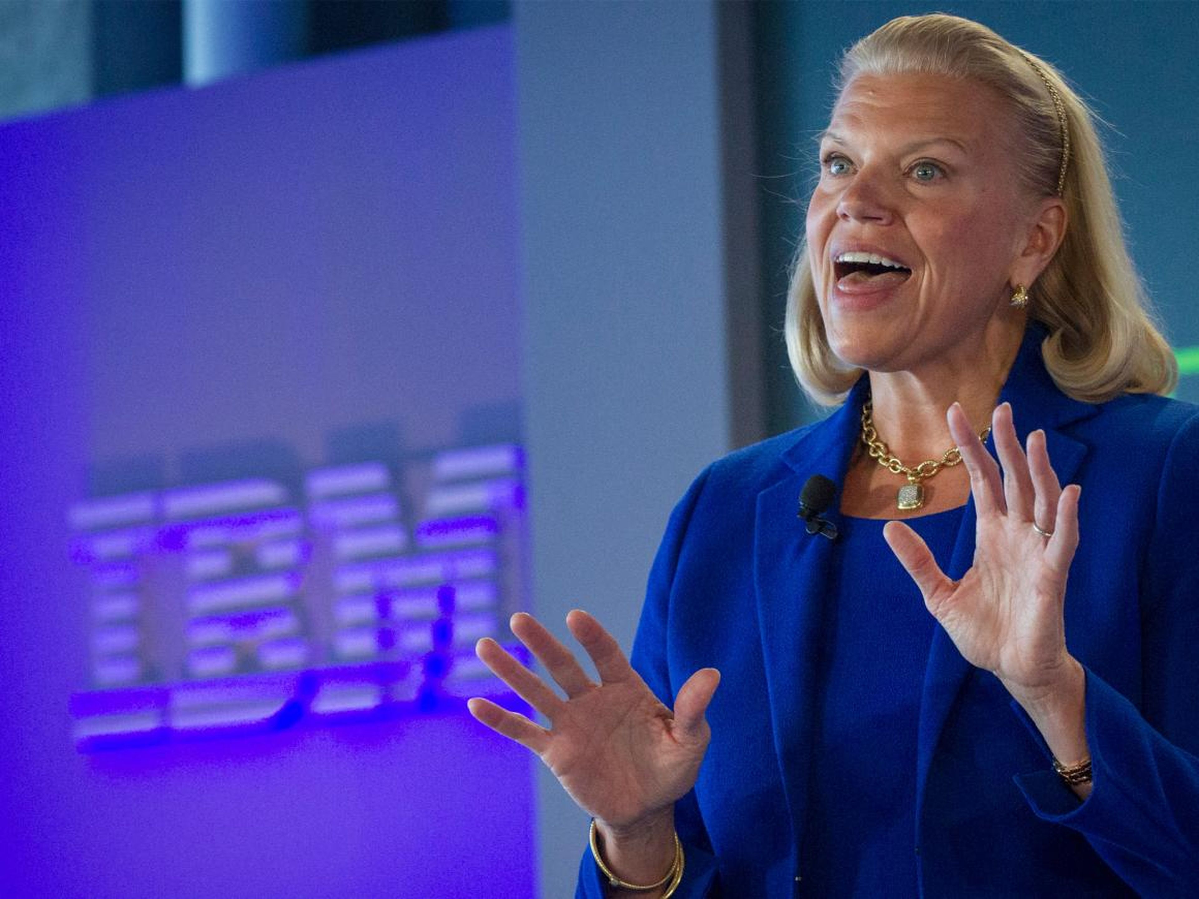 Ginni Rometty, CEO de IBM