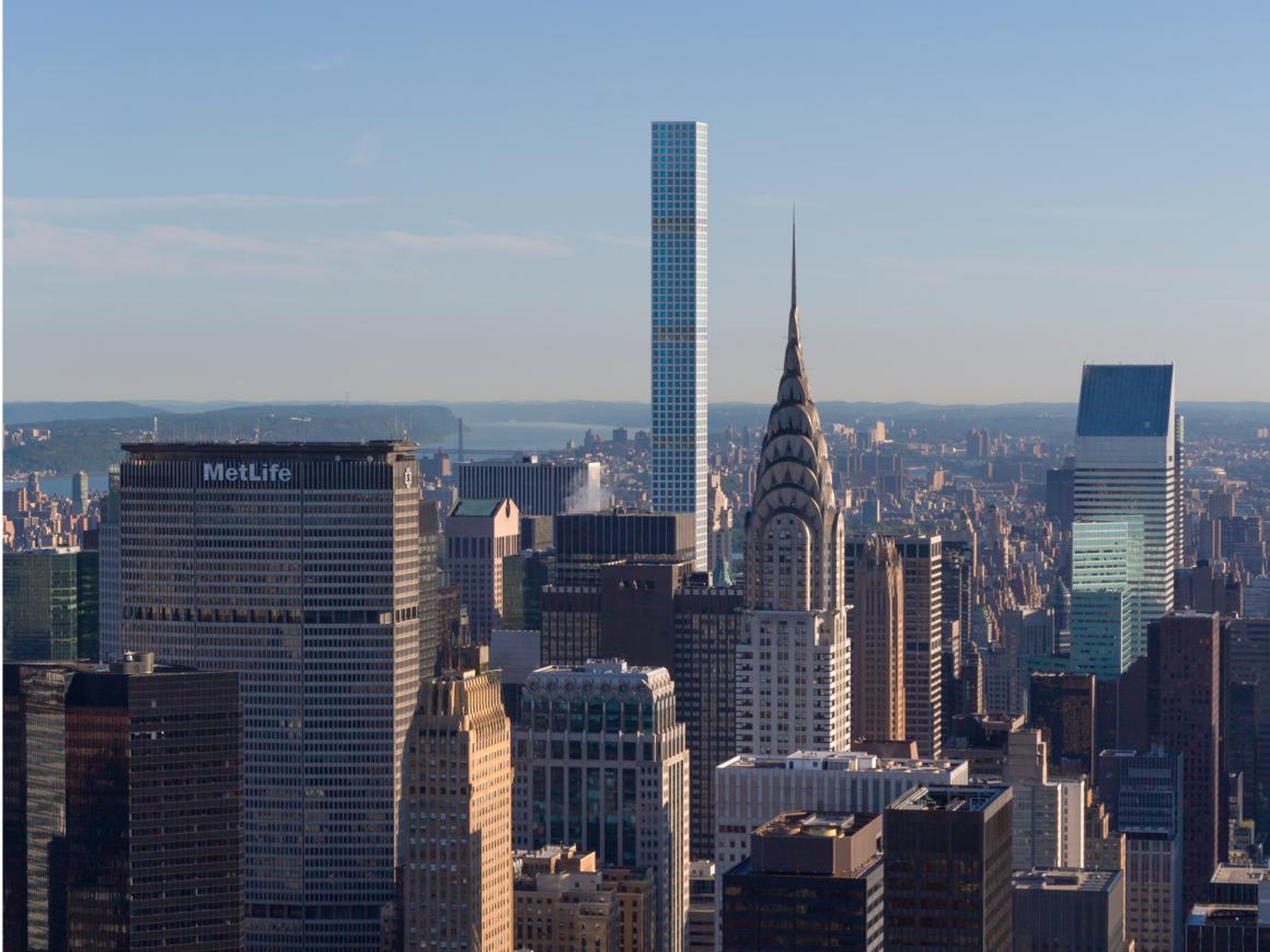 432 Park was completed in 2015 amid criticism from some New Yorkers who felt it looked ugly and out of place in the city skyline.