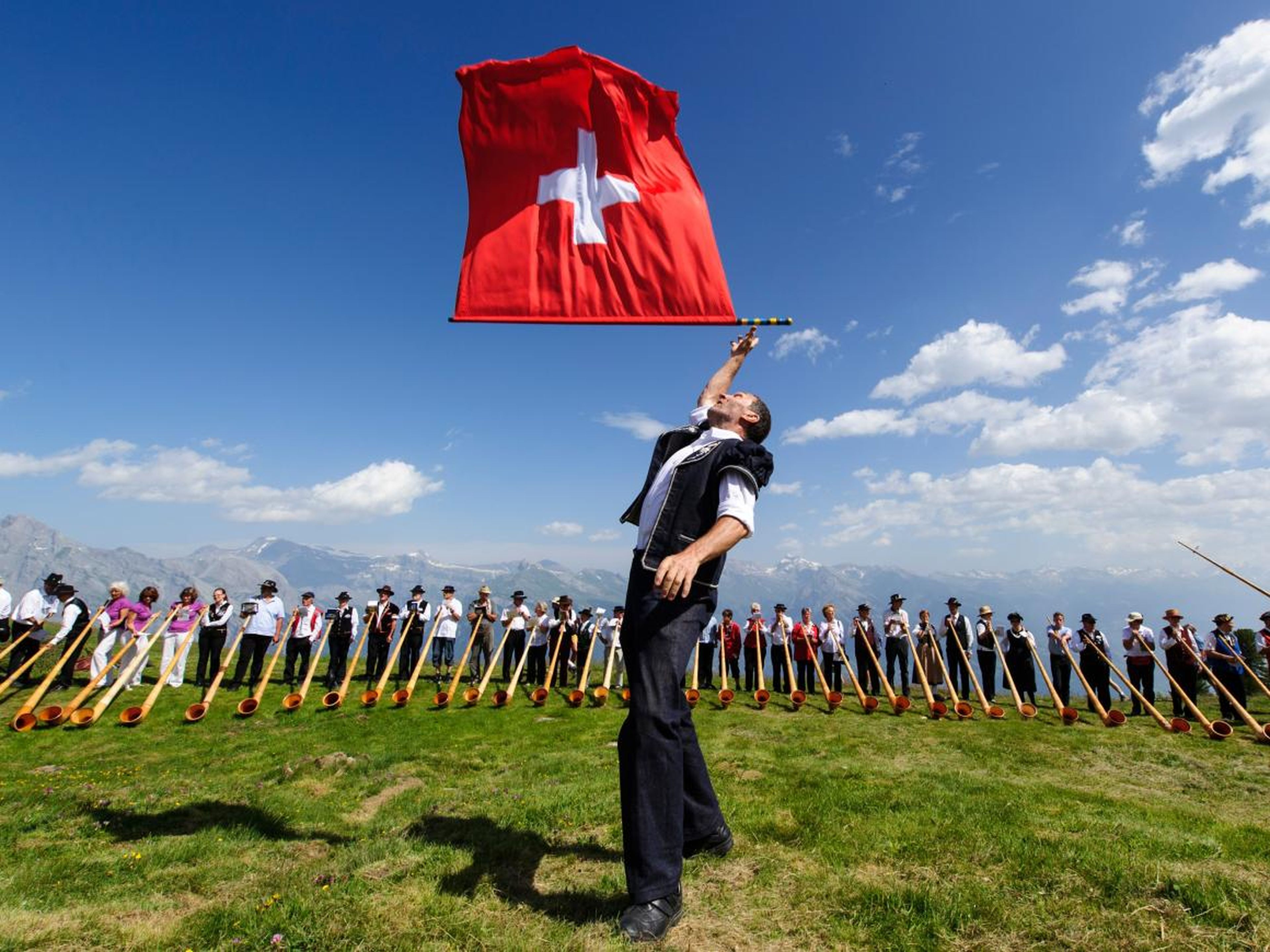 1. Switzerland — 81.82