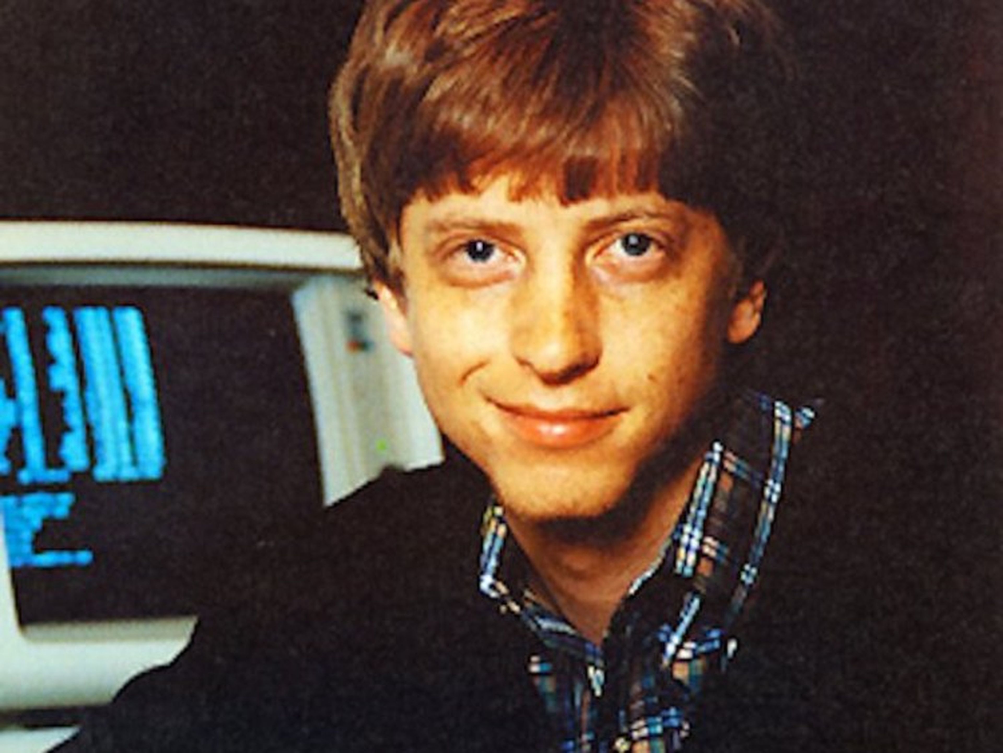 Bill Gates joven