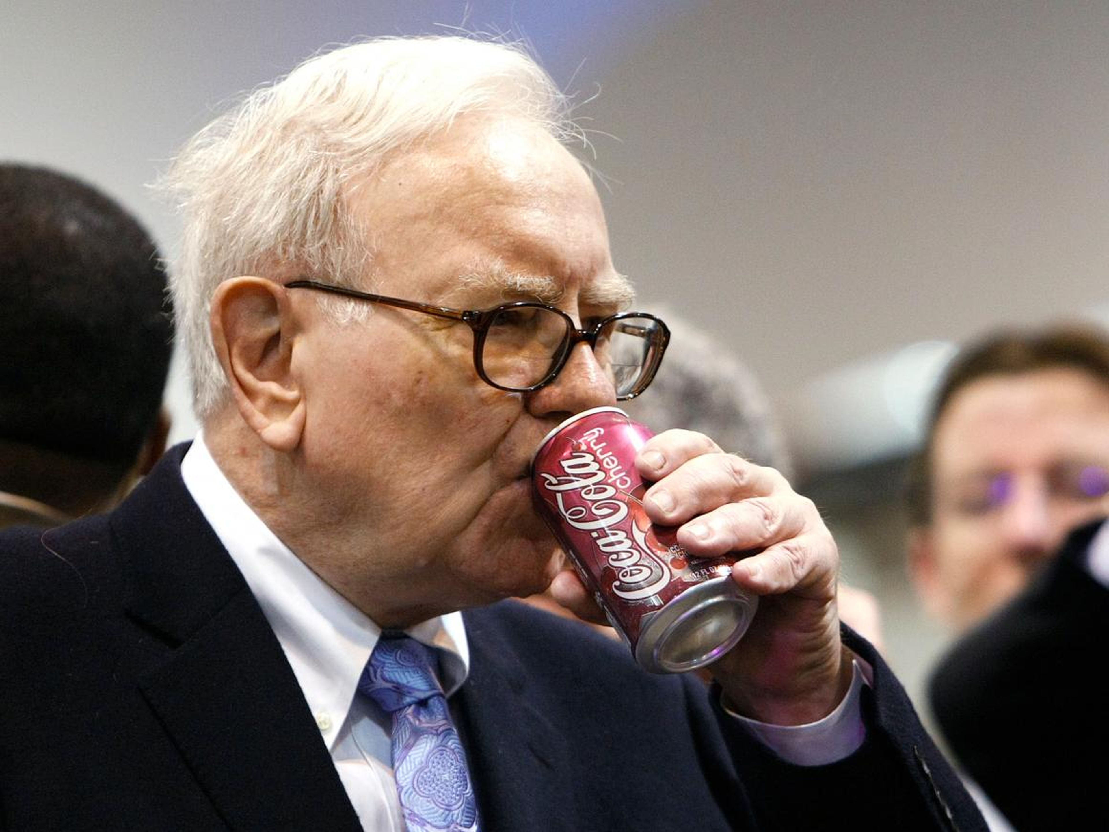 Buffett is also a fan of Coca Cola; he has said he typically drinks five Cokes a day — so you can imagine he spends more on the beverage than the average person.