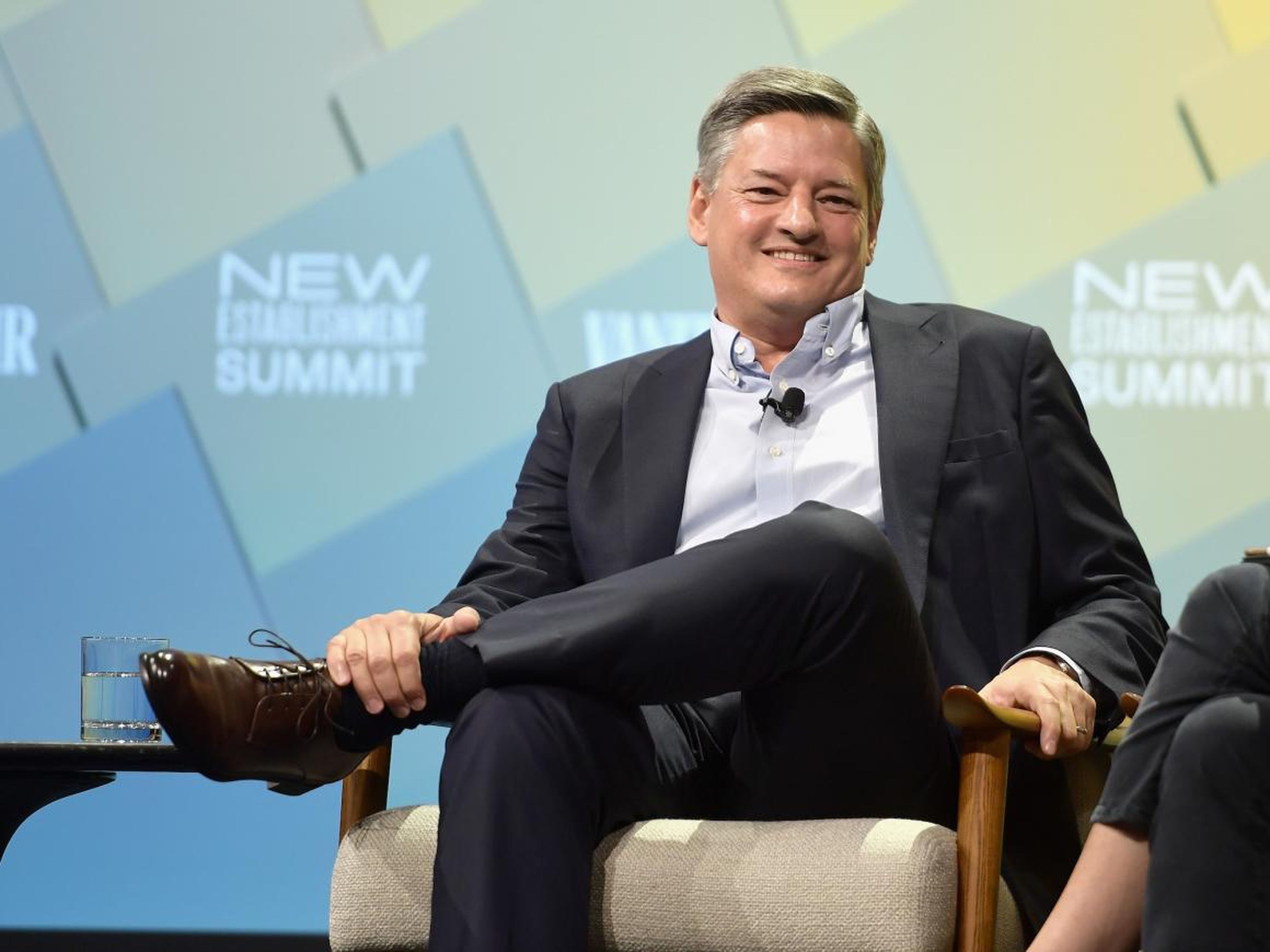 Chief Content Officer Ted Sarandos reportedly implemented an open-salary policy at Netflix.