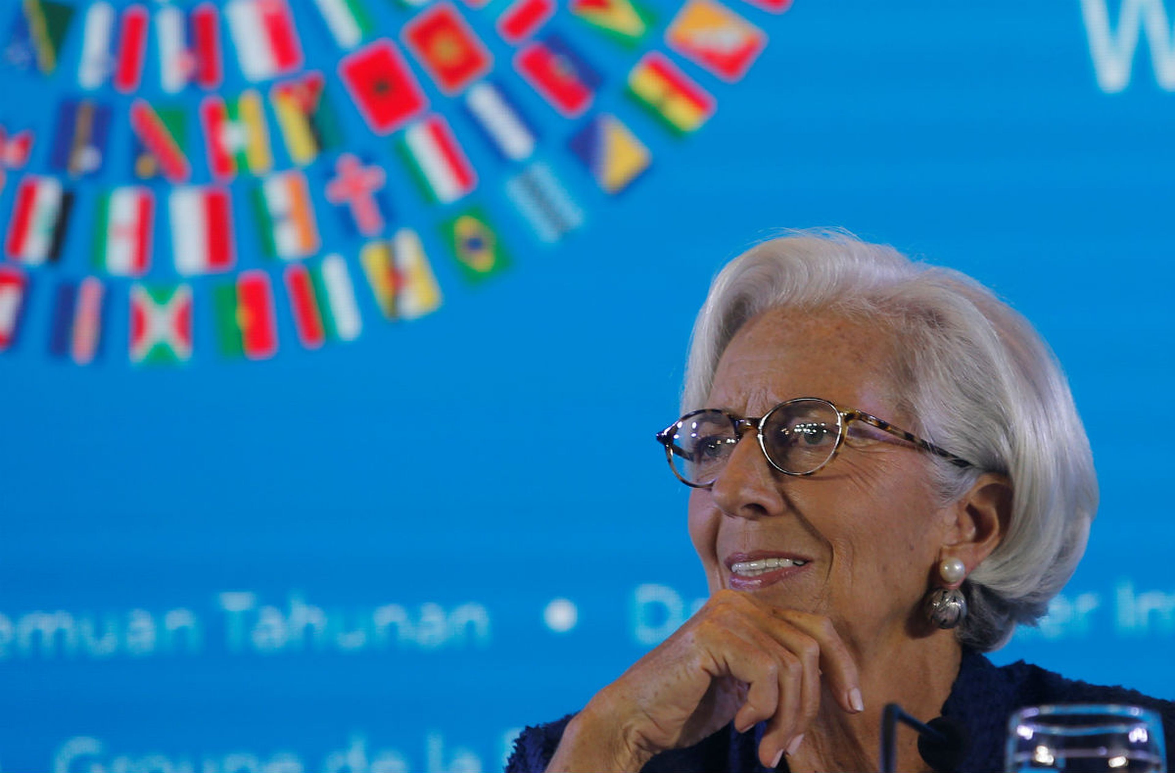Christine Lagarde, directora gerente del Fondo Monetario Internacional
