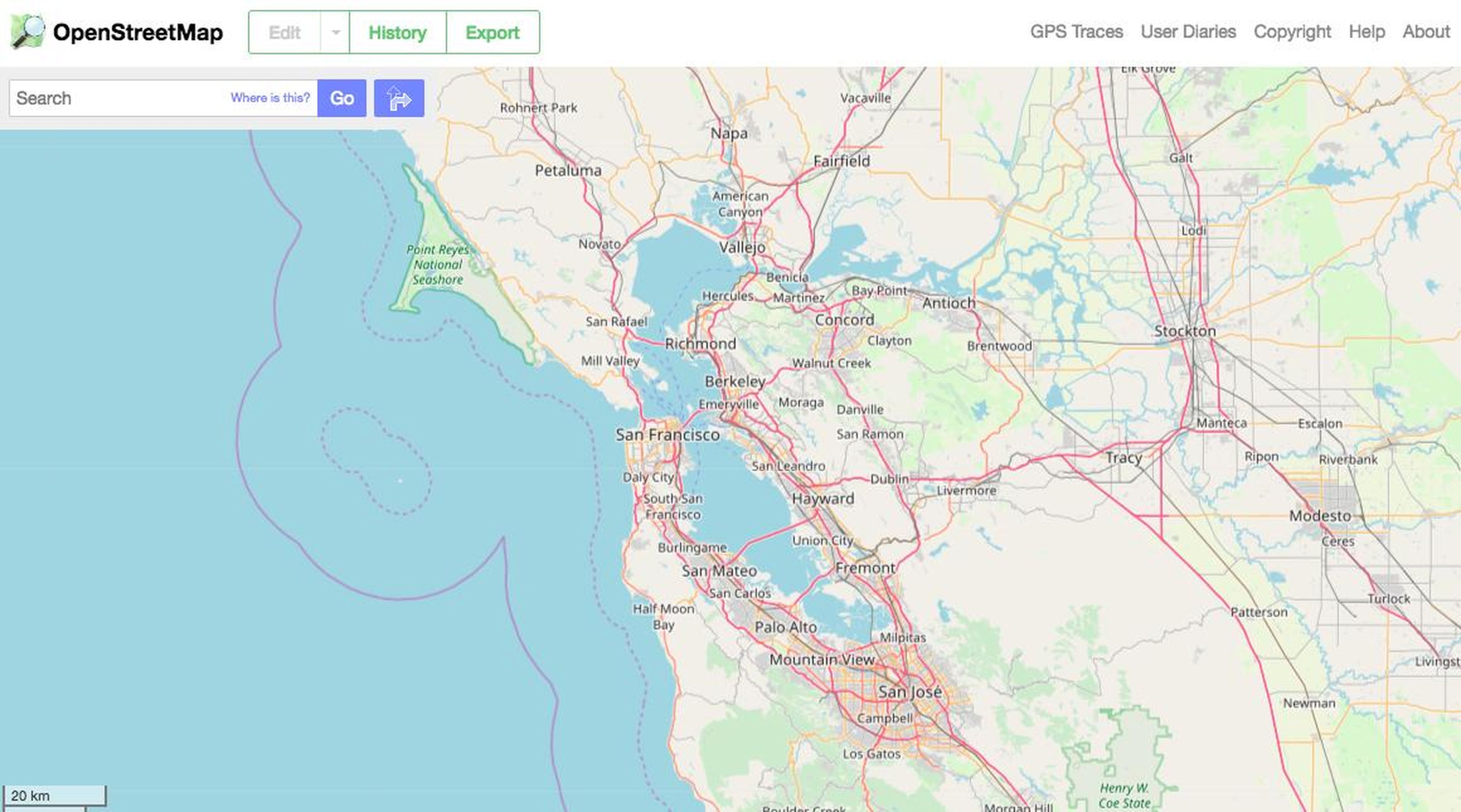 For directions, try OpenStreetMap over Google Maps.