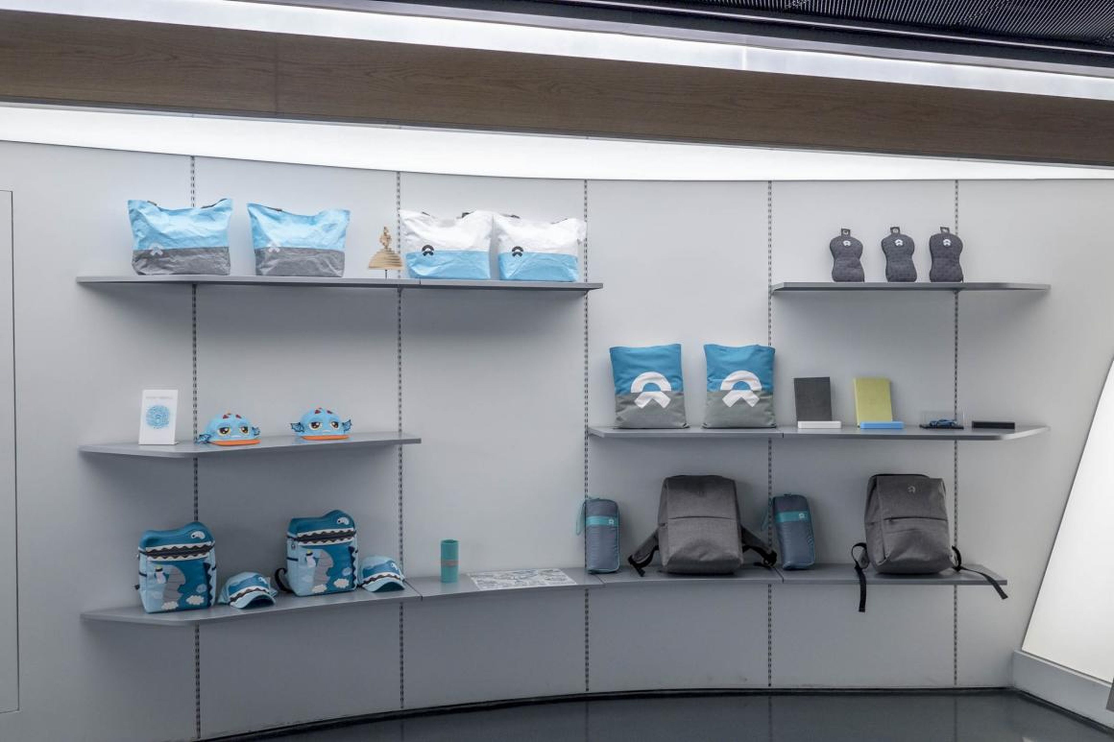 To that end, there's a ton of Nio merchandise available to purchase in the Nio House.