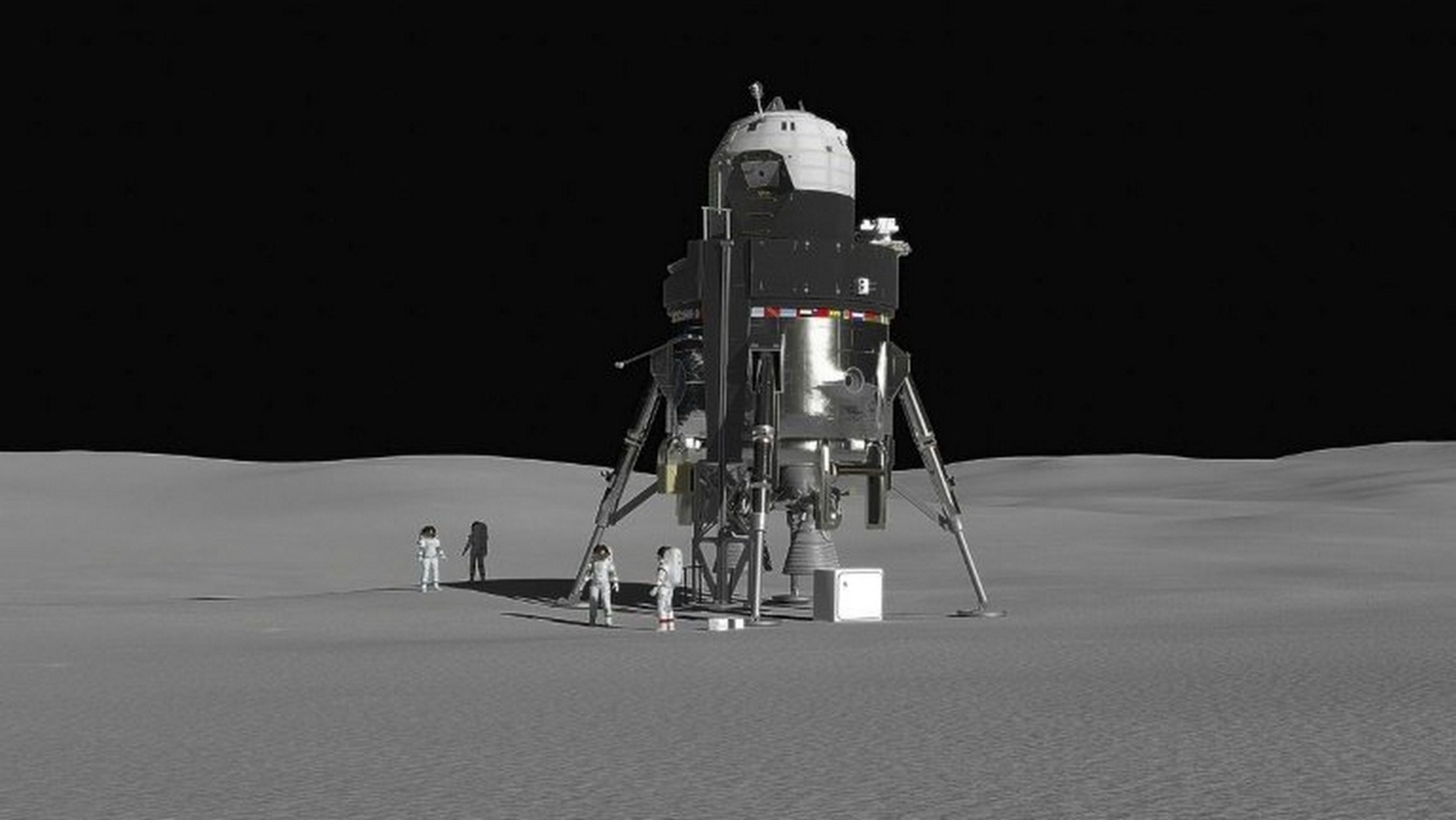 Con este módulo lunar de Lockheed Martin la NASA podría aterrizar en la Luna en 2026