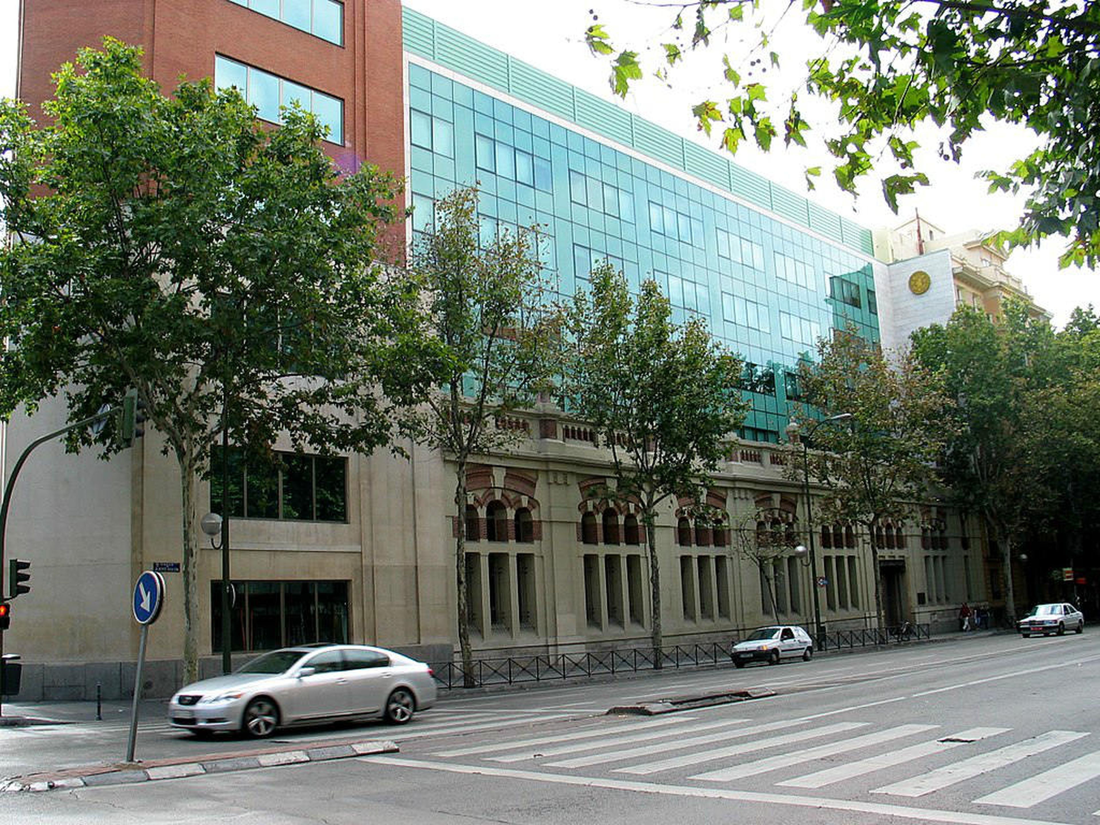 Fachada de ICAI, en Madrid