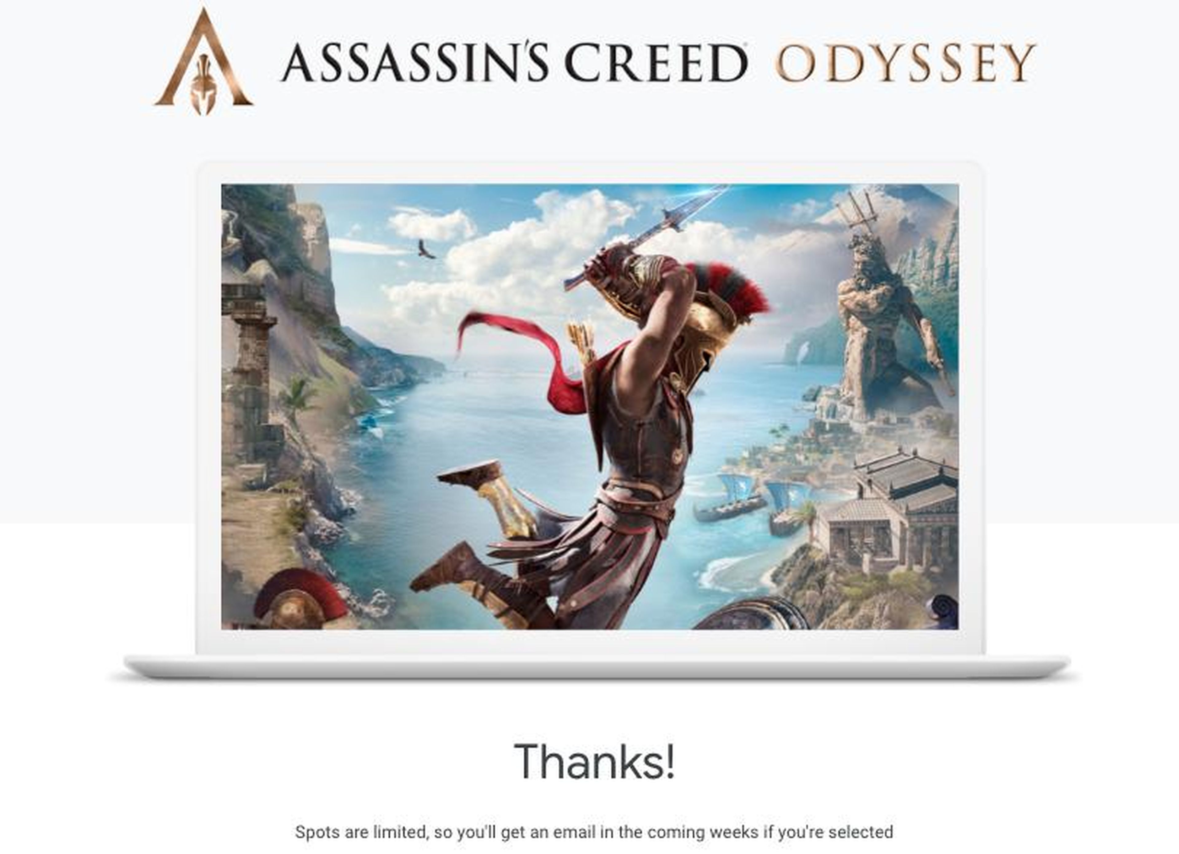 Google's Project Stream enabled beta testers to try running "Assassin's Creed Odyssey" from within a browser window.