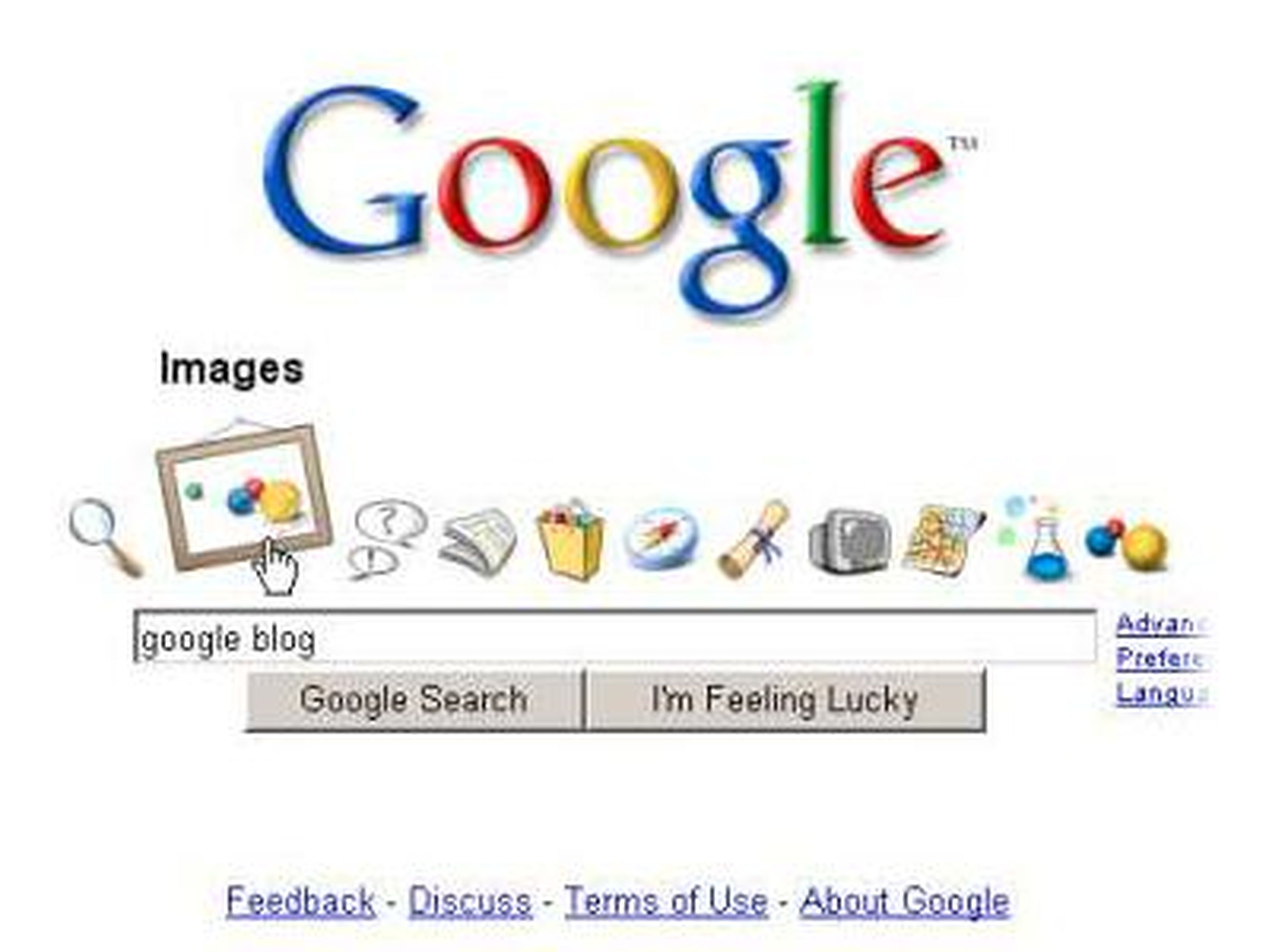 Google X, an alternative interface for the search engine, lasted exactly one day before Google pulled the plug. A strange tribute to Mac OS X's dock, the site said: "Roses are red. Violets are blue. OS X rocks. Homage to you."
