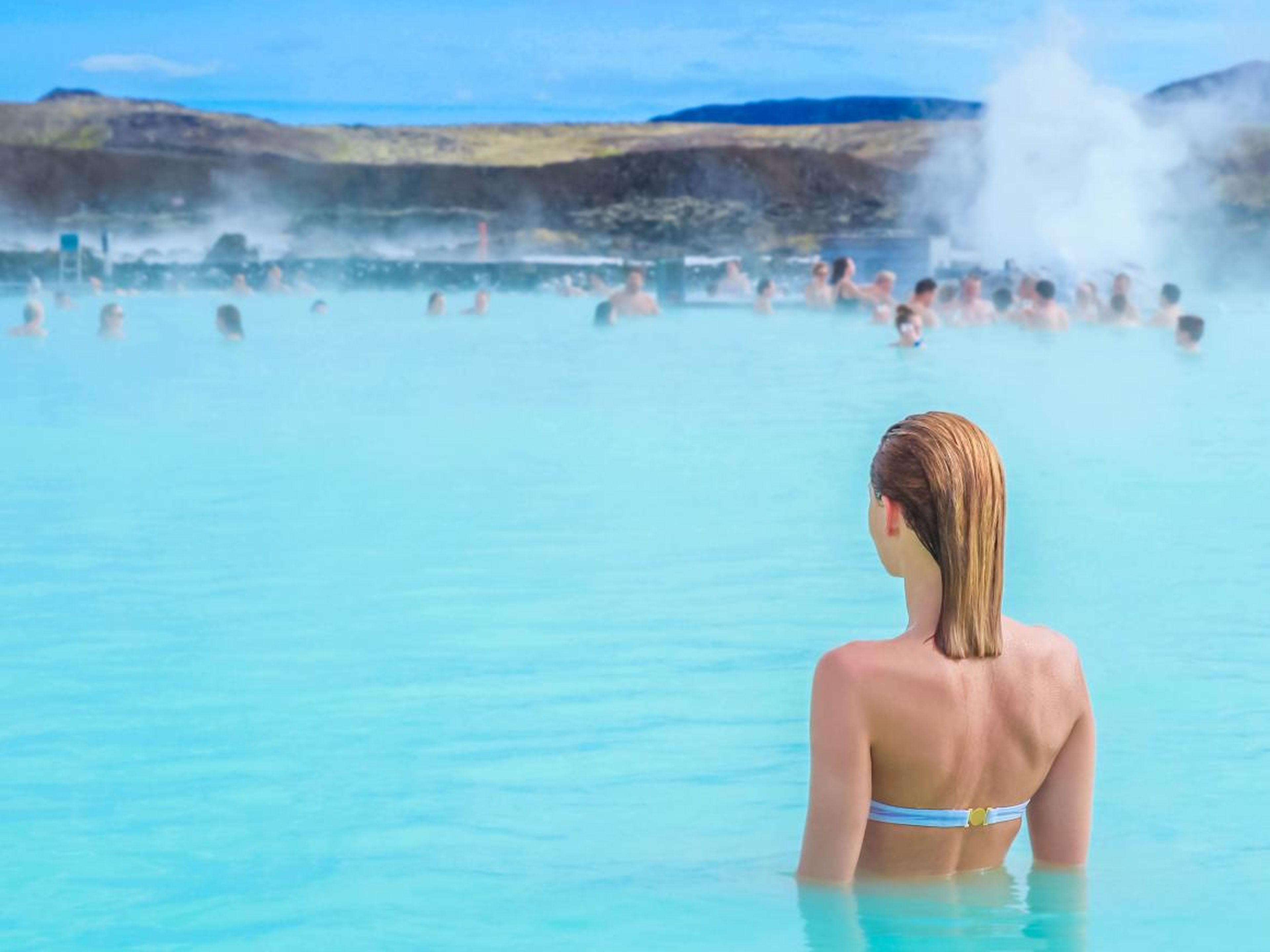 The Blue Lagoon saw nearly 1.2 million visitors in 2017.