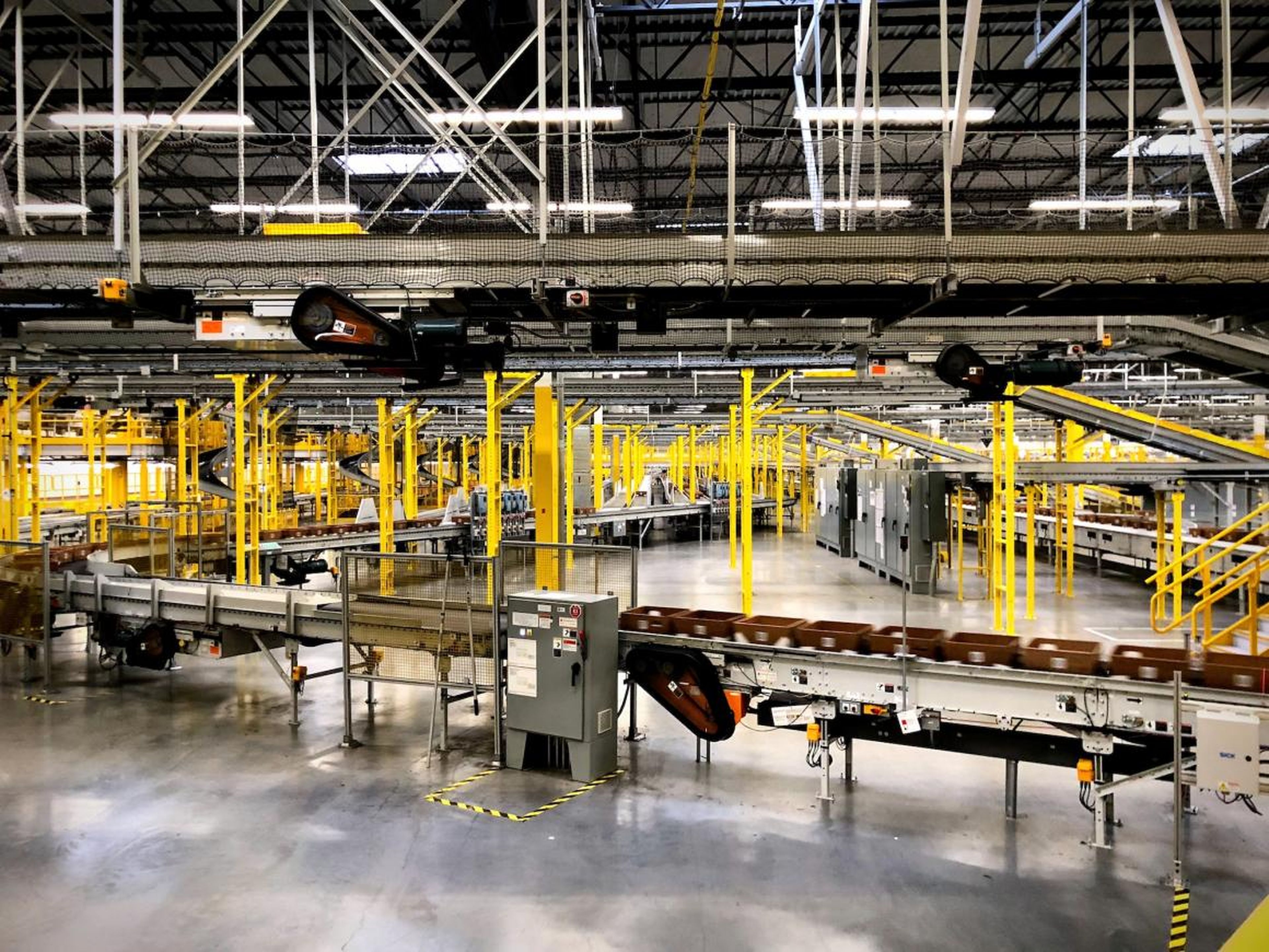 The Kent fulfillment center runs 22 hours a day, 363 days a year.