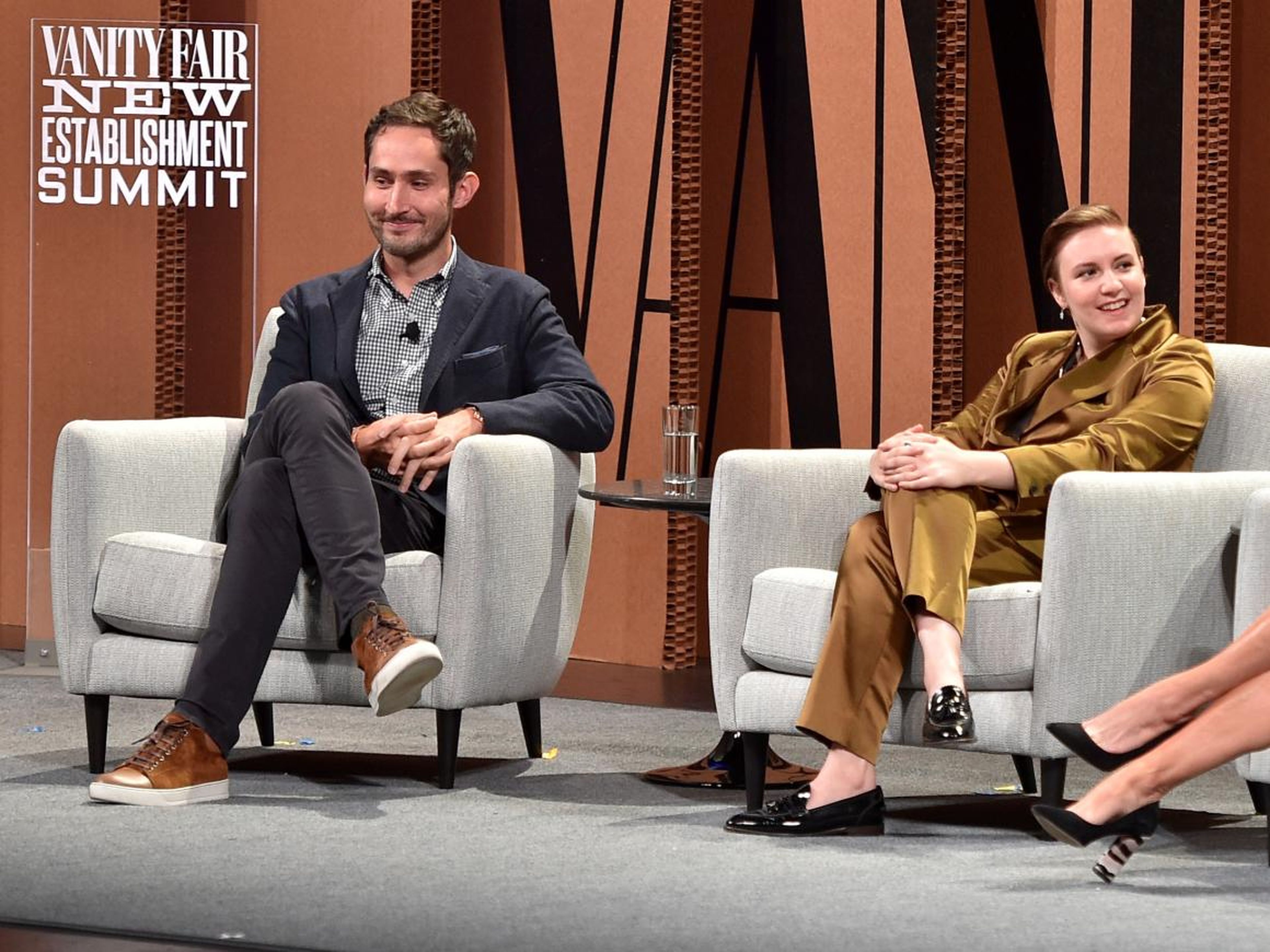 Kevin Systrom, CEO de Instagram, lleva puestas unas Lanvin low-tops.