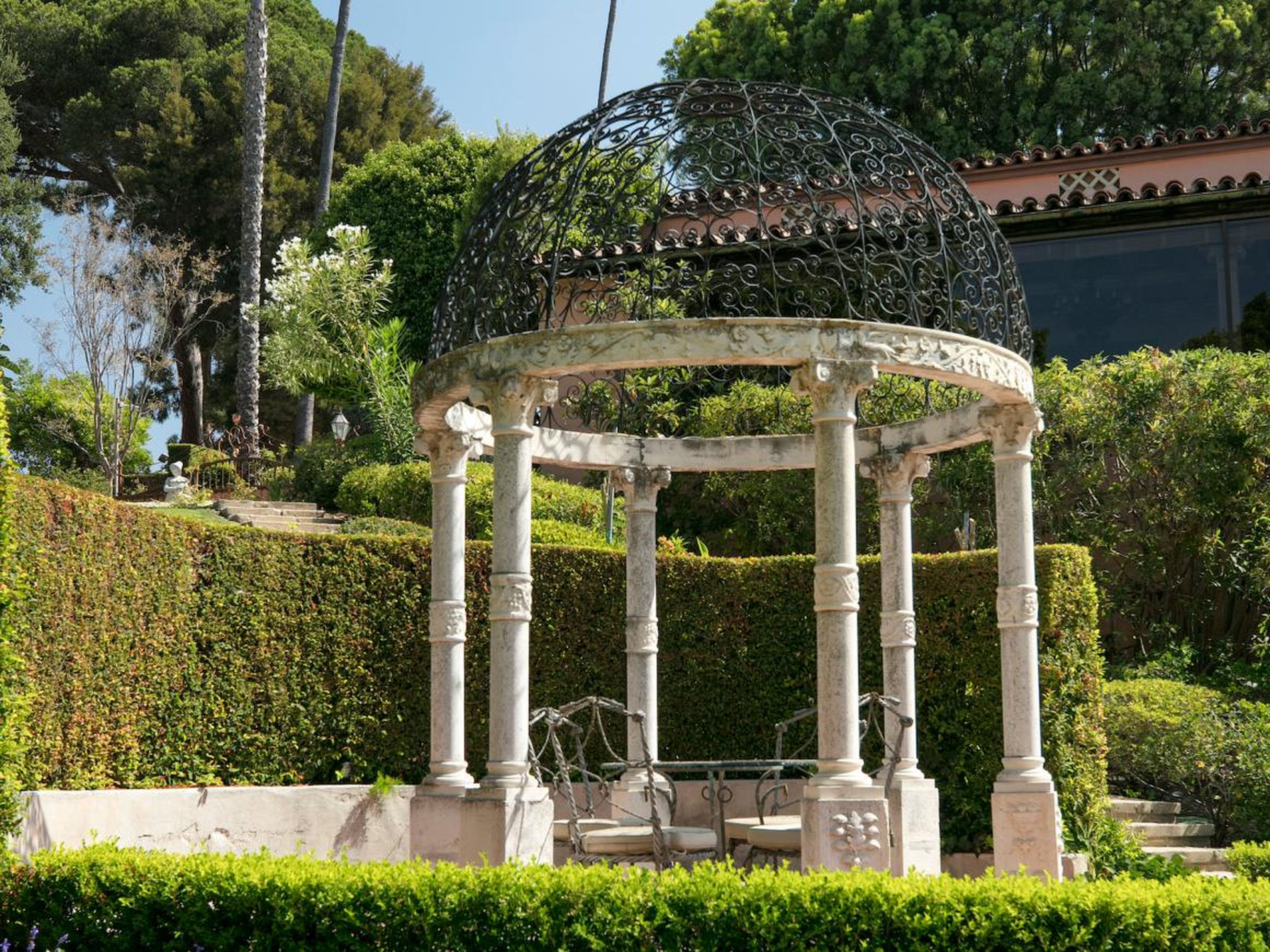 Landscape architect Paul Thiene designed the gardens.
