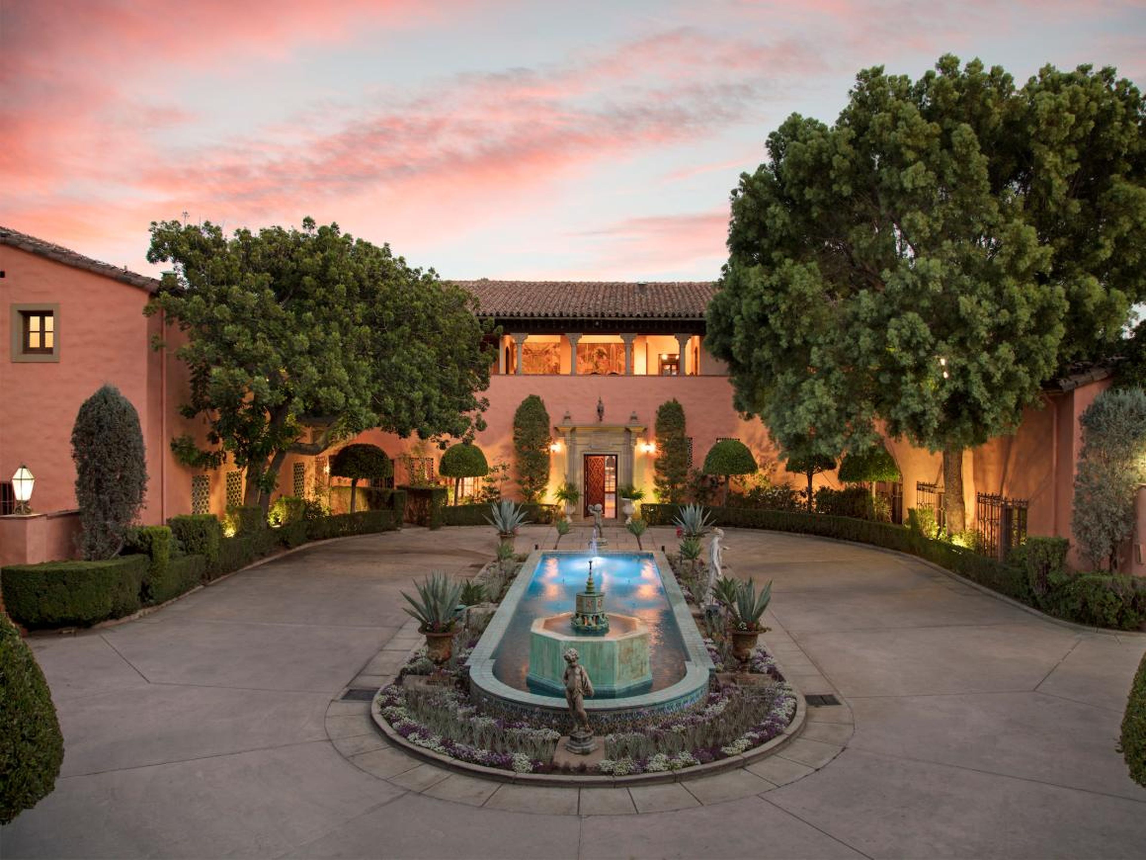 The Mediterranean-inspired mansion in Los Angeles is asking $135 million.