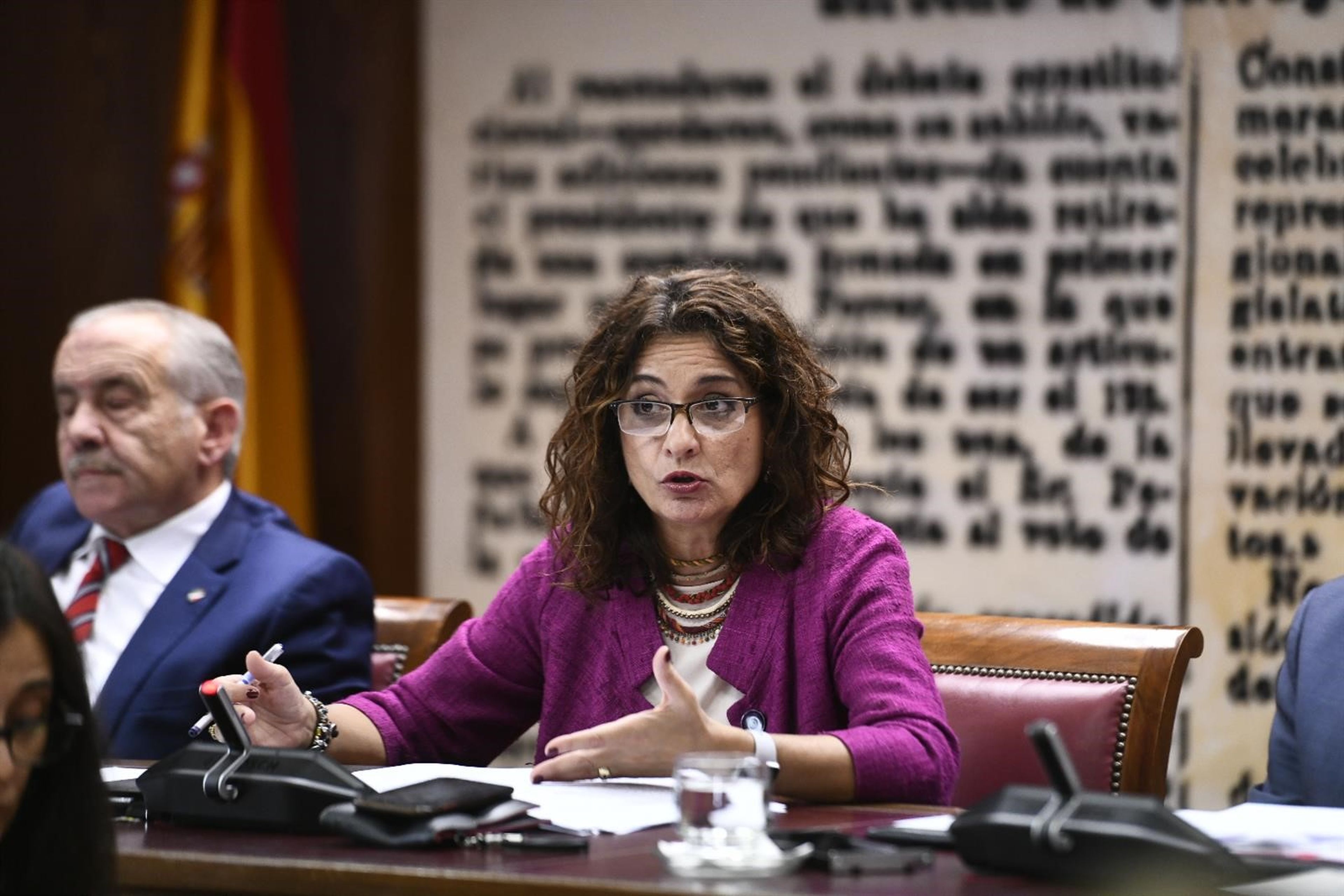 La ministra de Hacienda, María Jesús Montero.