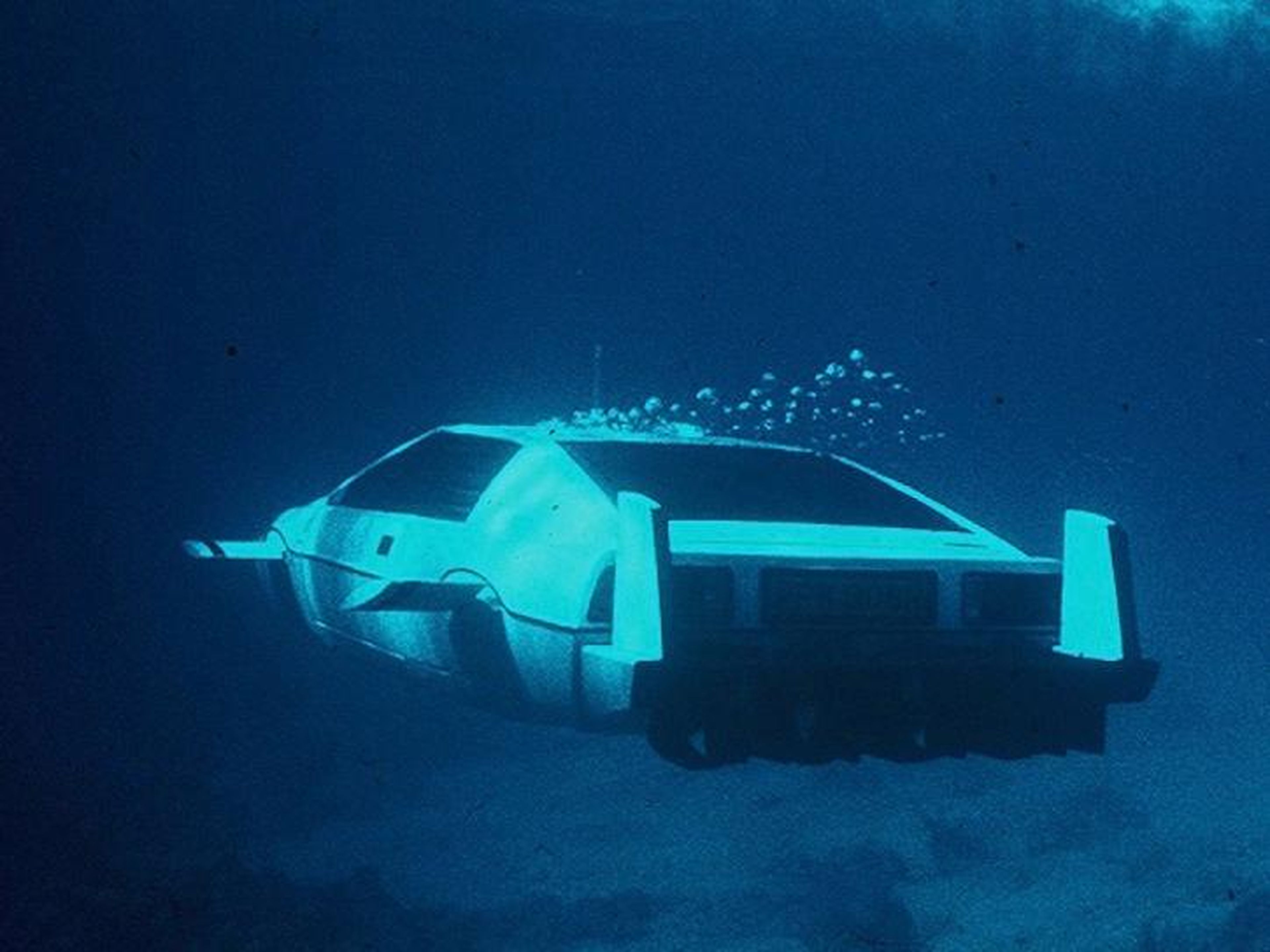 In the movie, the car turns into a submarine. "I was disappointed to learn that it can't actually transform. What I'm going to do is upgrade it with a Tesla electric powertrain and try to make it transform for real," Musk said.