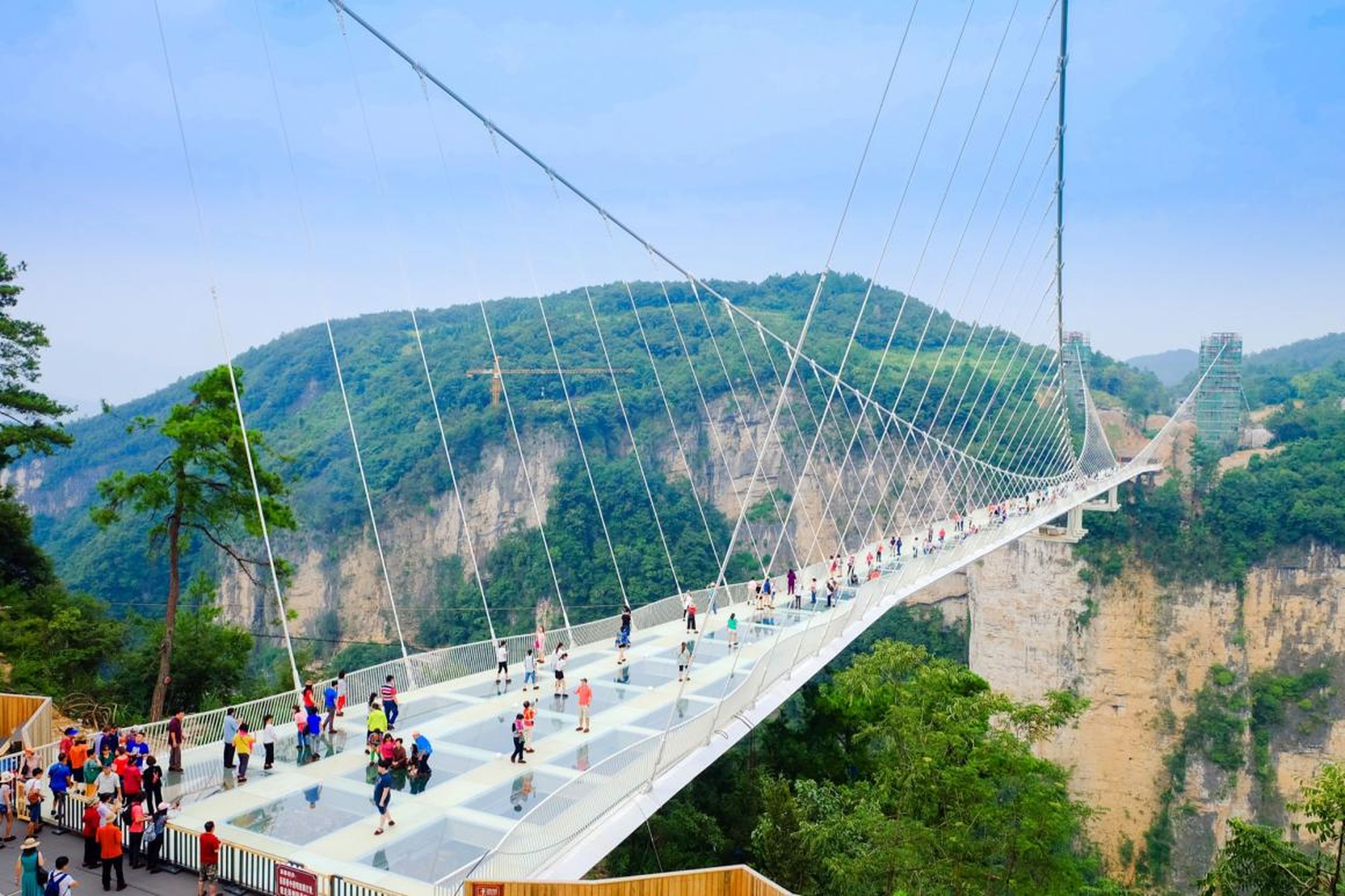 One place I would unequivocally avoid in China is the Zhangjiajie Grand Canyon Glass Bridge. It is the longest and highest glass bridge in the world.