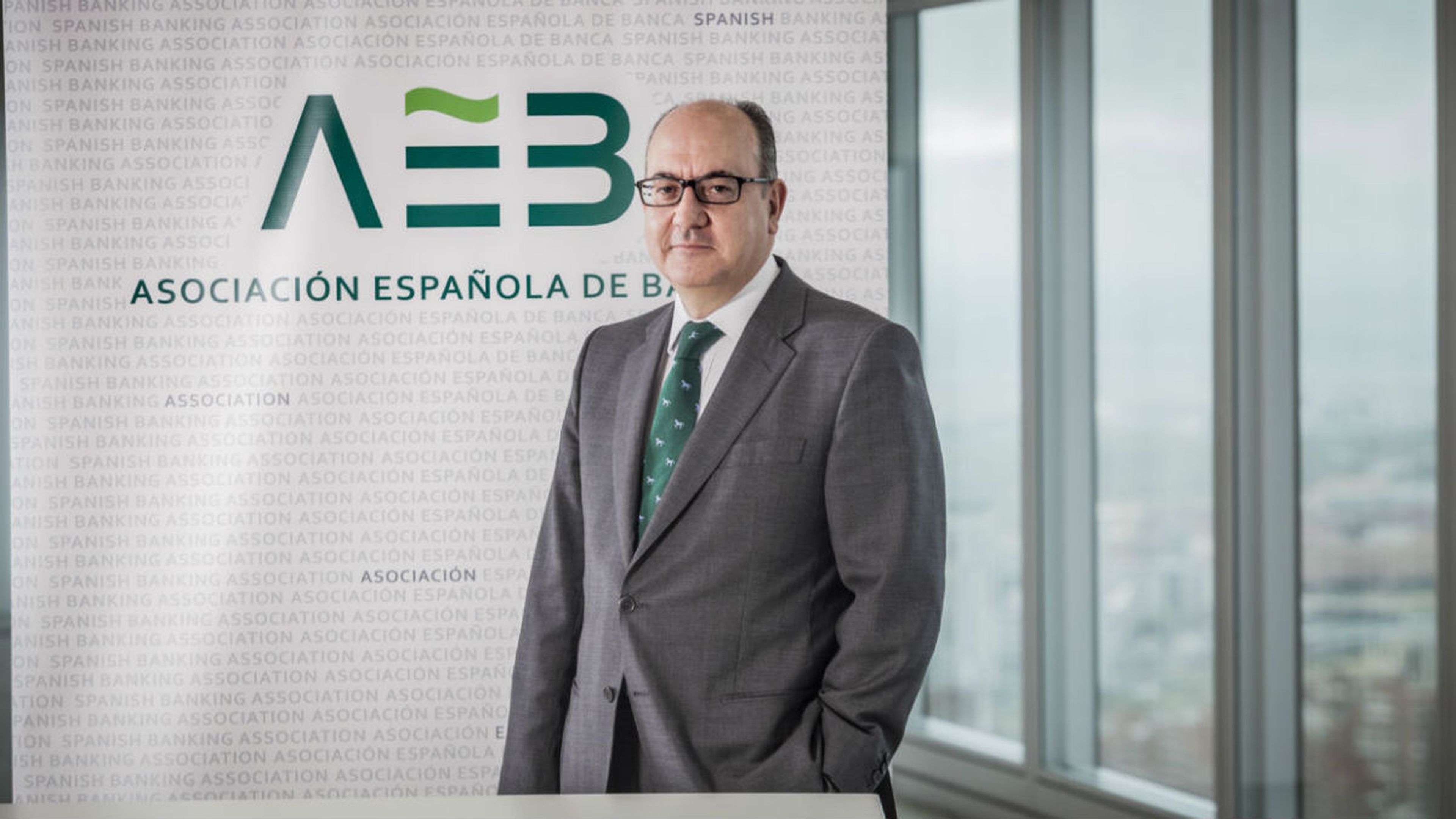 El presidente de la Asociación Española de Banca, José María Roldán
