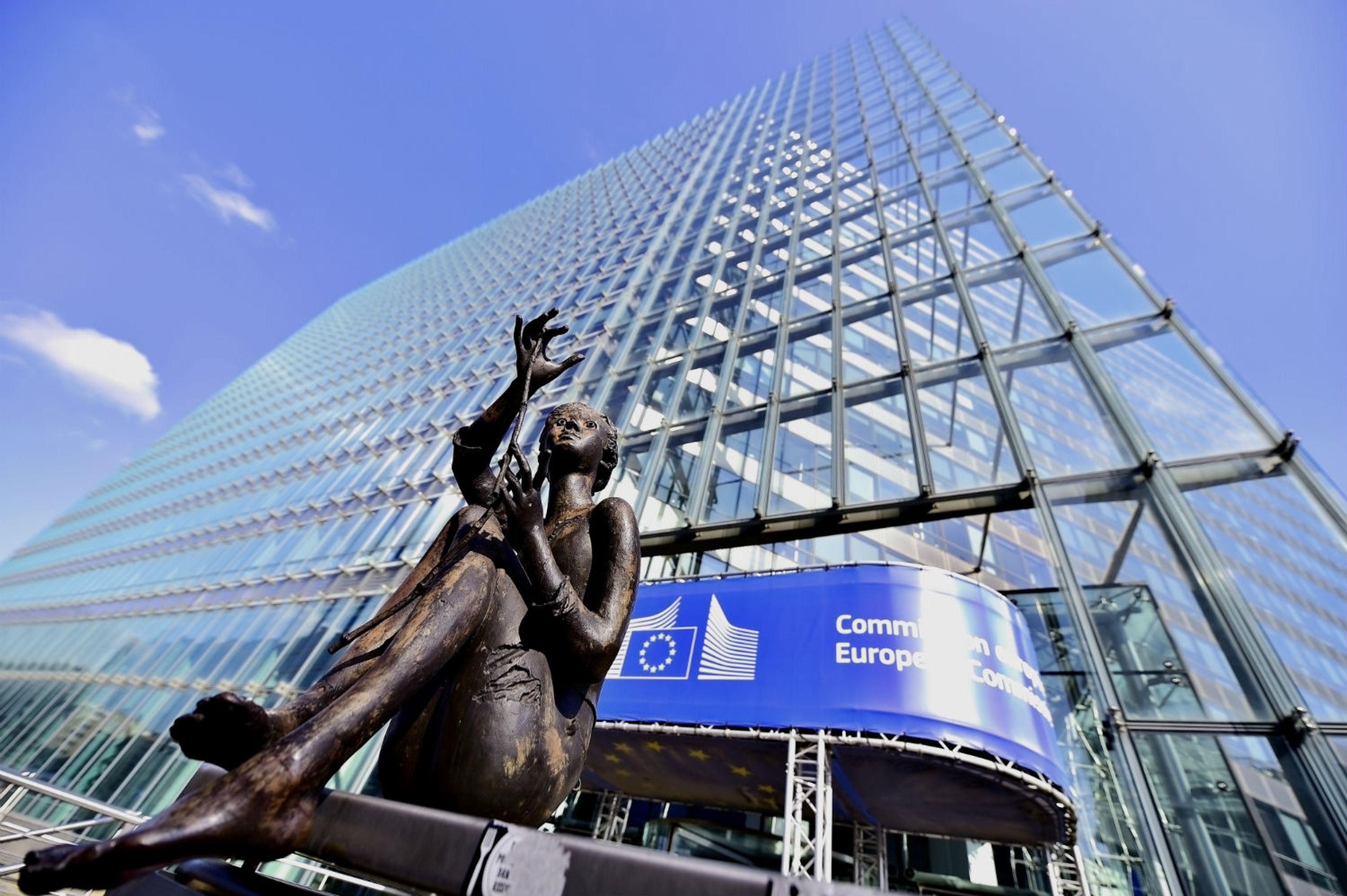 La sede de la Comisión Europea en Bruselas.