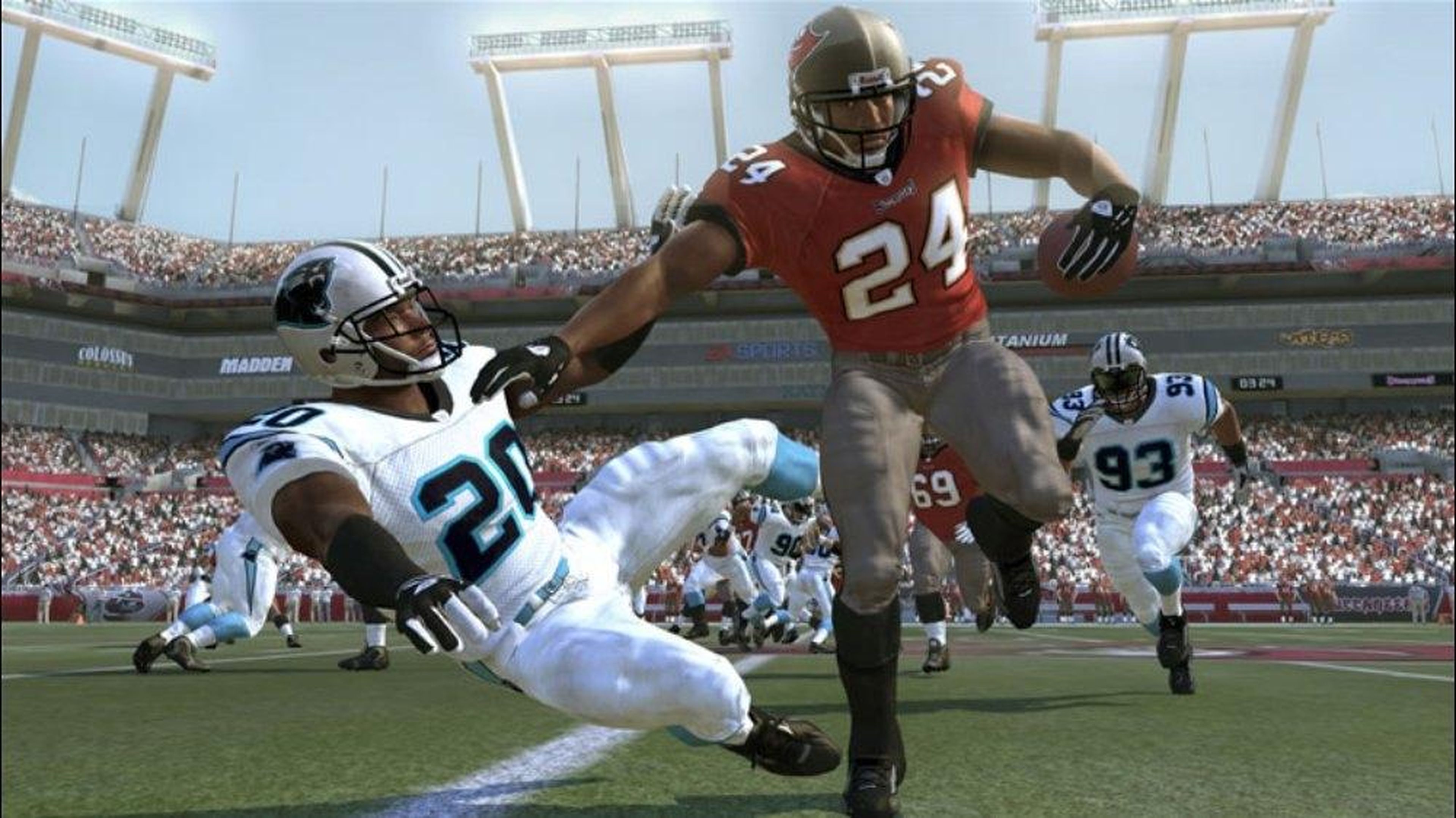 2006 — "Madden NFL 07" (PlayStation 2, PlayStation 3, Xbox, Xbox 360, GameCube, Nintendo Wii, PC, PlayStation Portable, Game Boy Advance, and Nintendo DS)