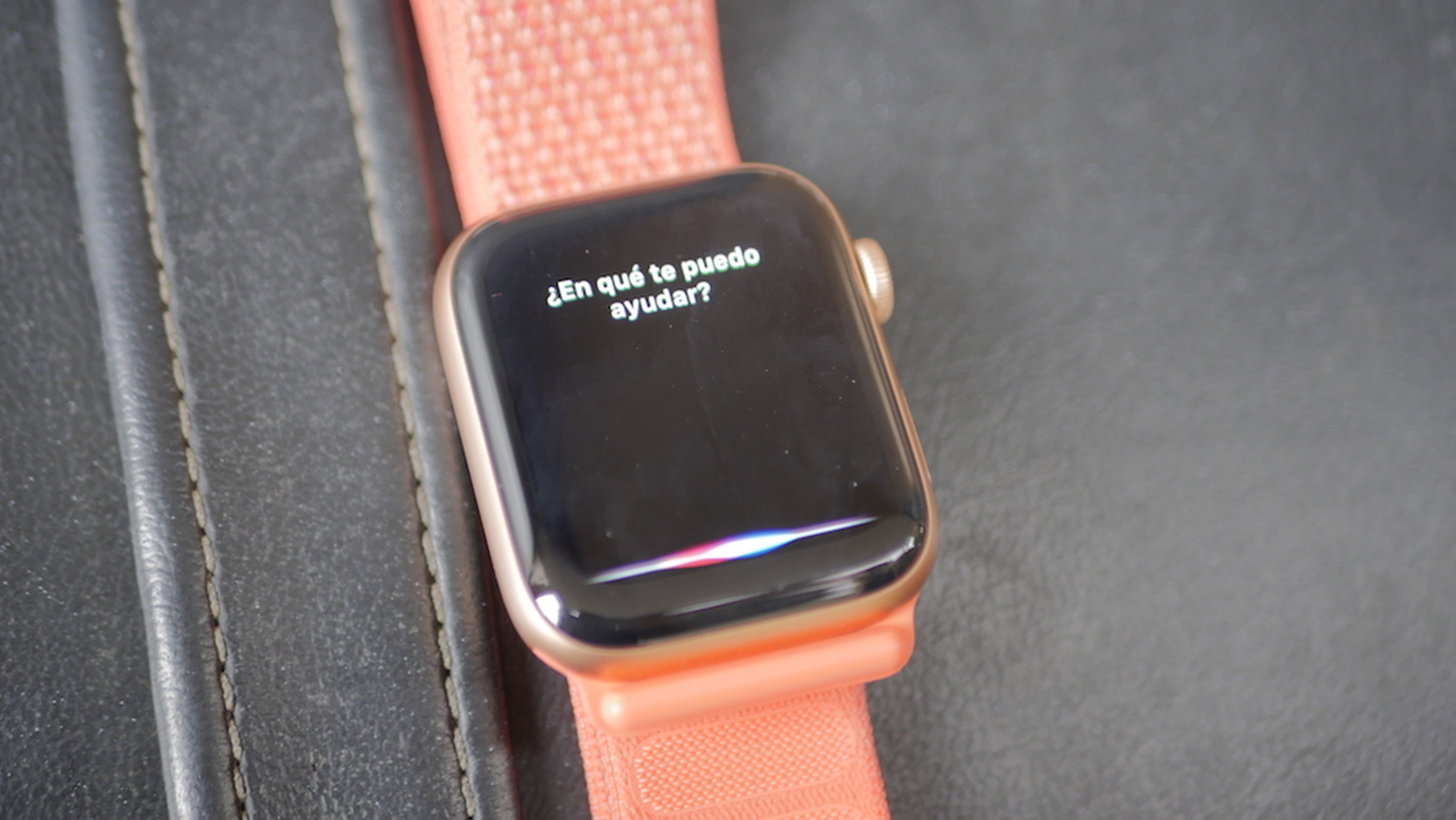 Siri en el Apple Watch Series 4