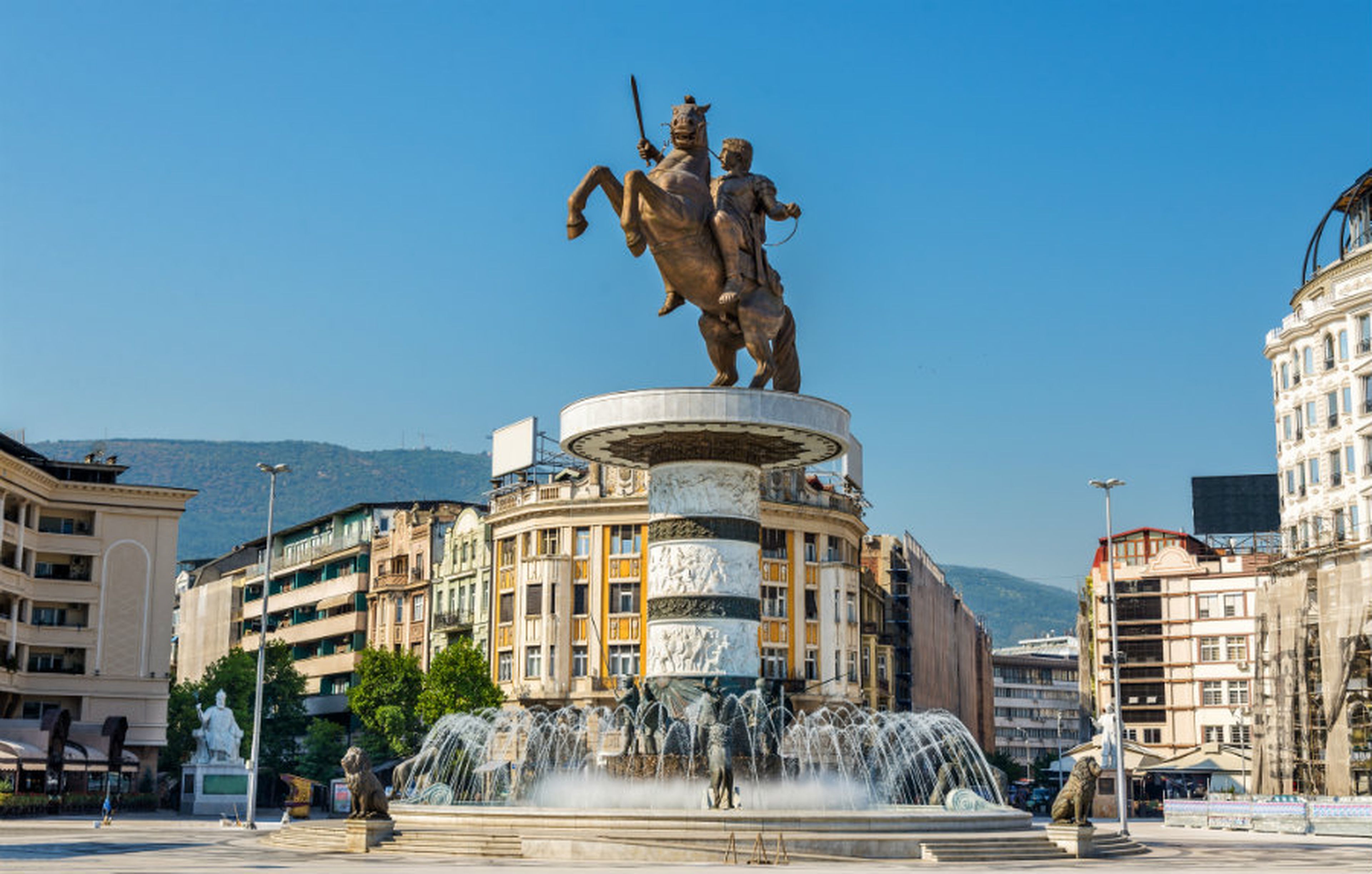 La capital de Macedonia, Skopje