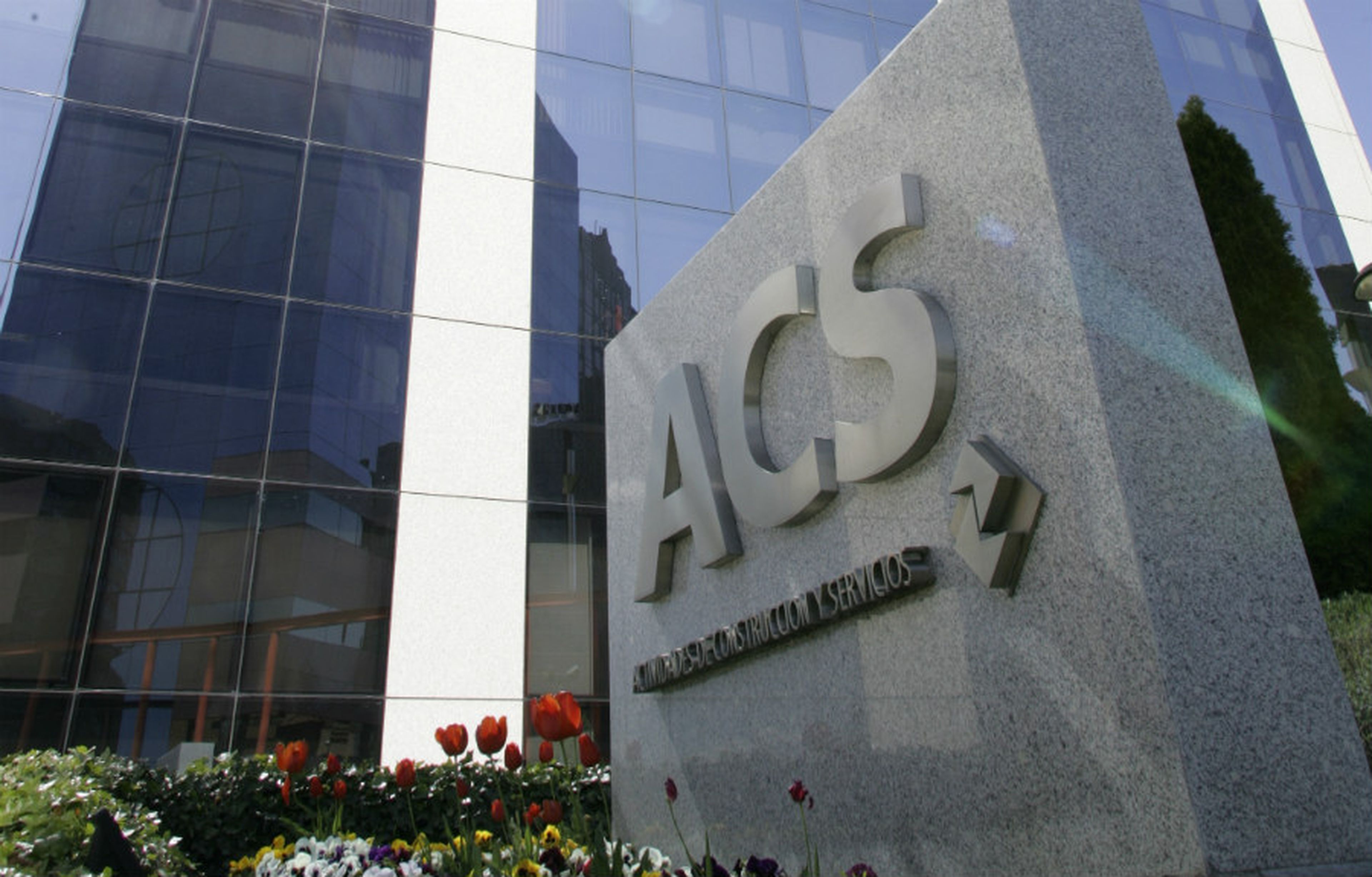 Fachada de la sede de ACS