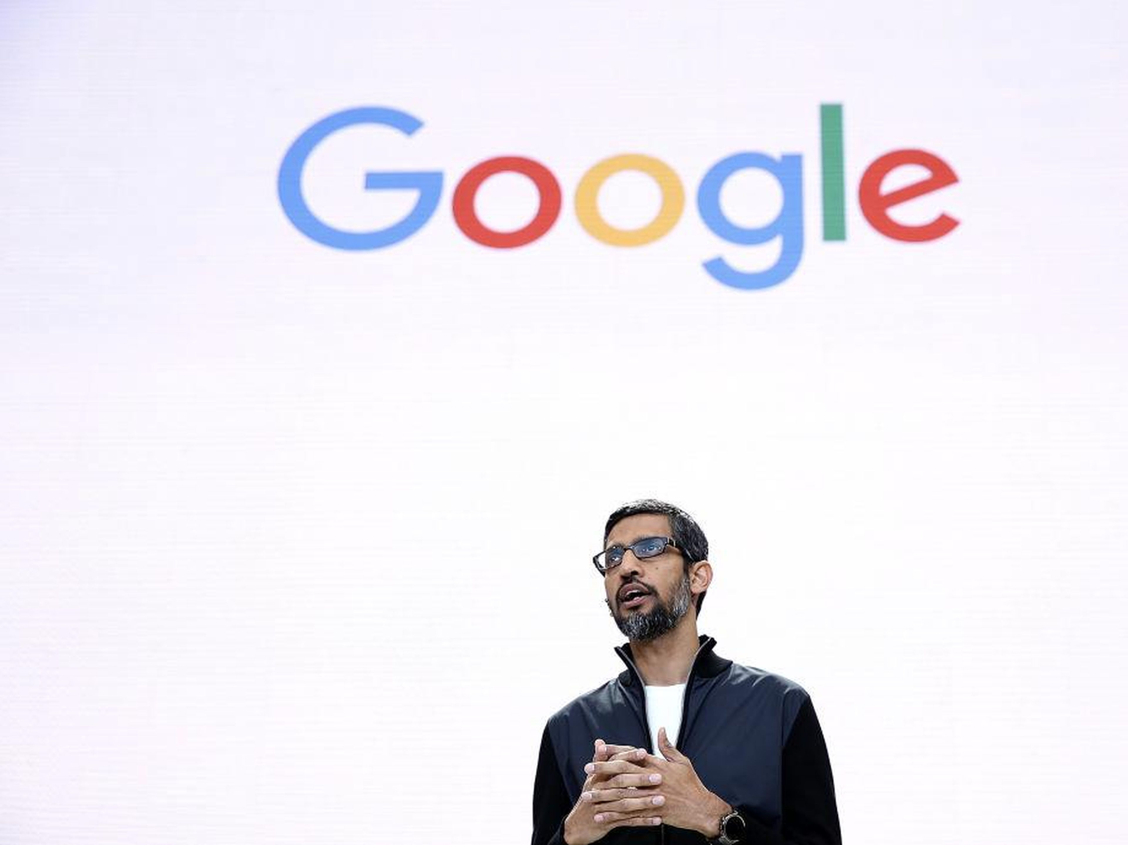 El CEO de Google Sundar Pichai.