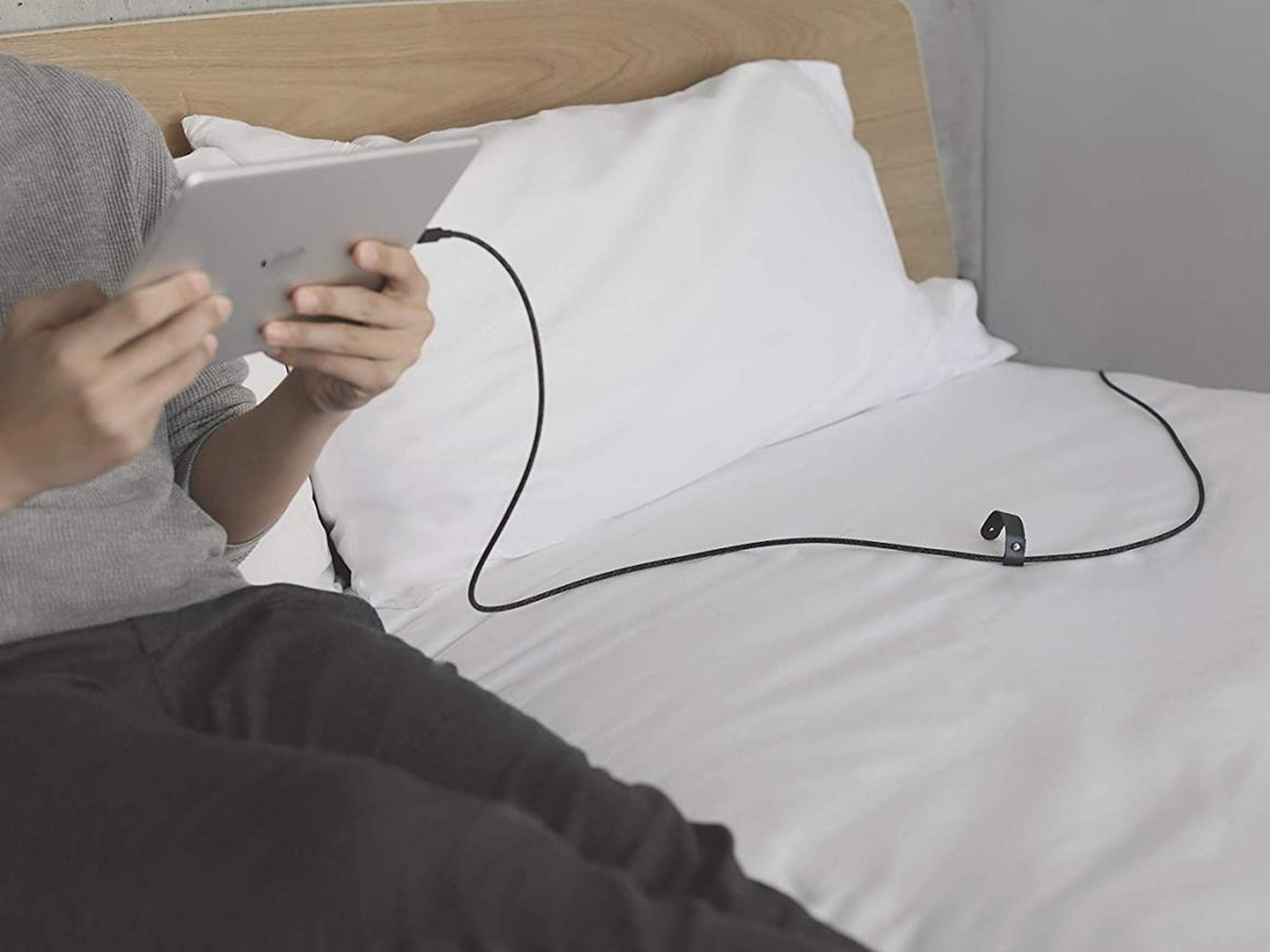 A hyper-useful extra-long, reinforced phone charger