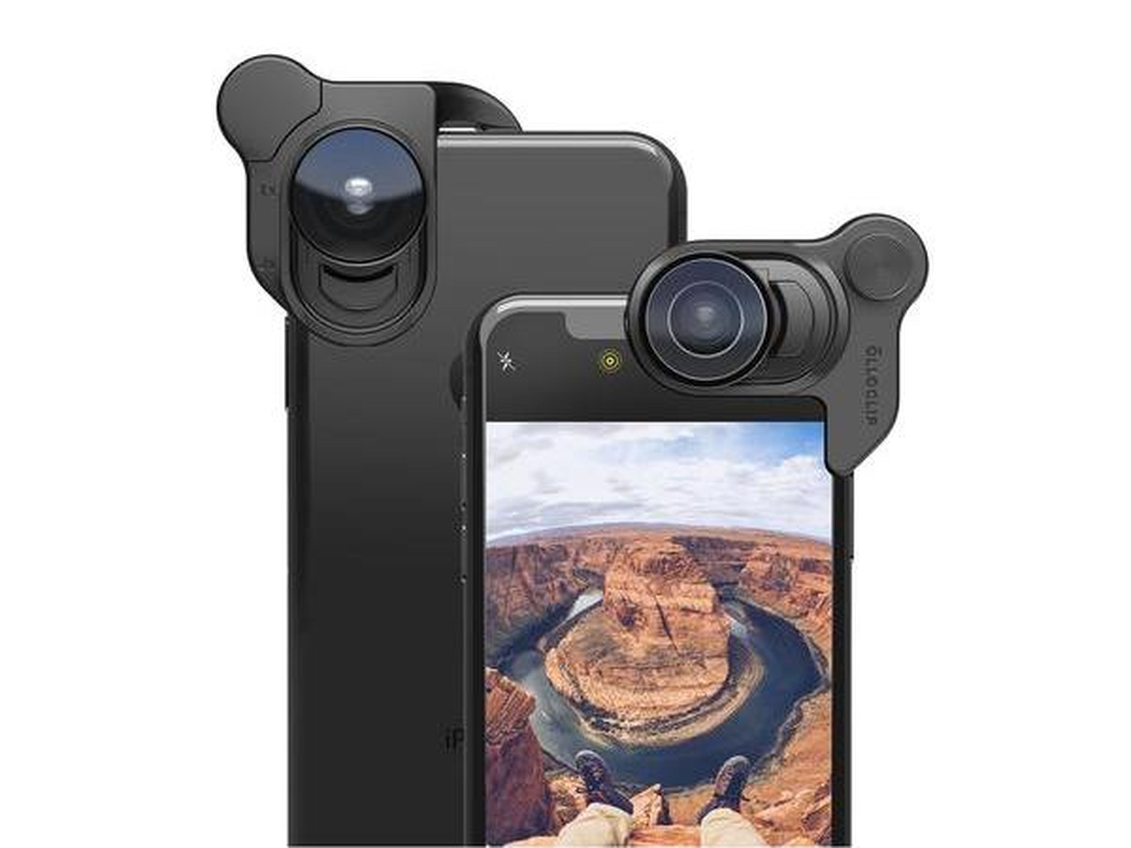 Interchangeable lenses for a smartphone camera