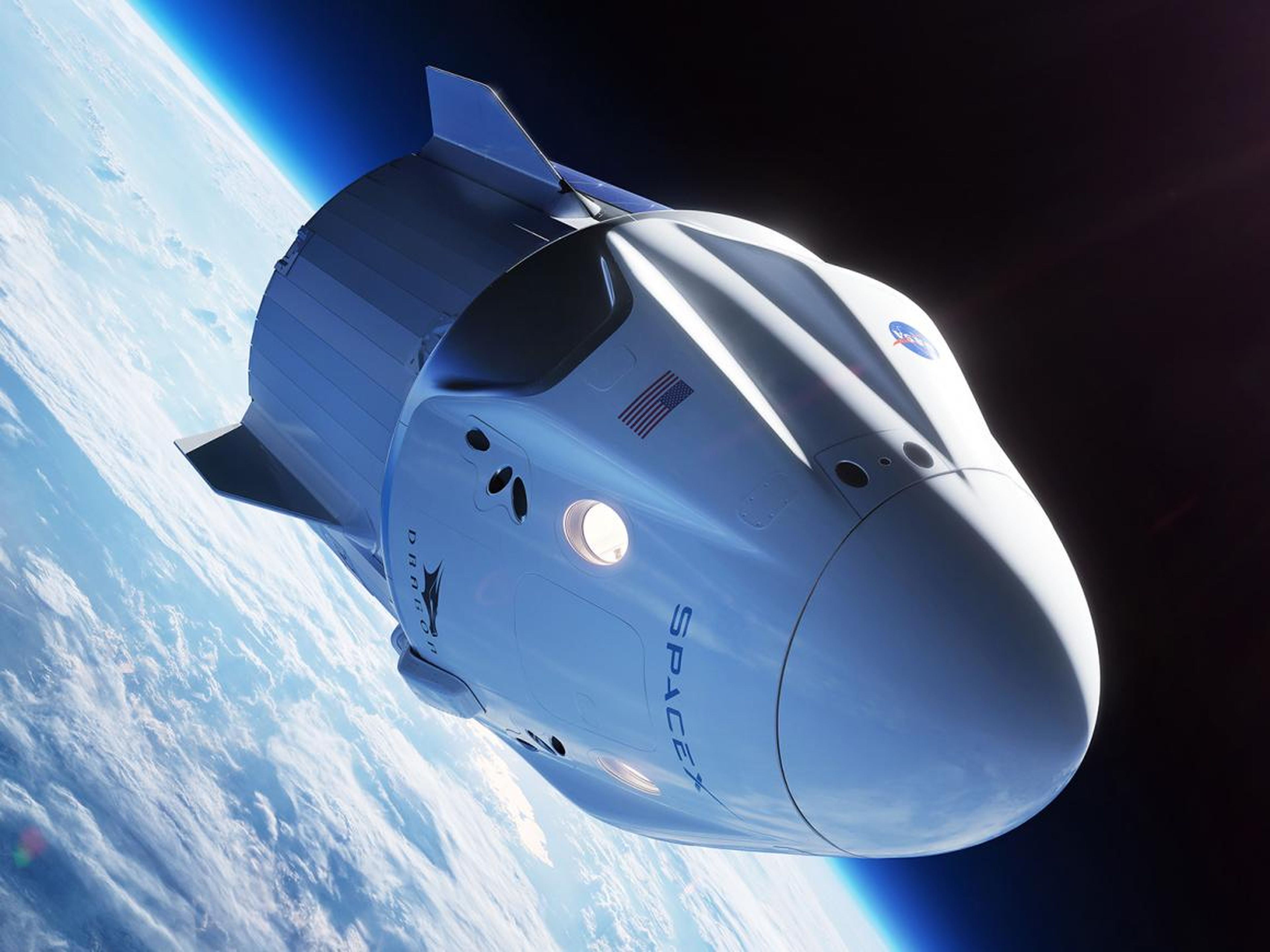 NASA said SpaceX will do a test launch of its "Crew Dragon" spacecraft.
