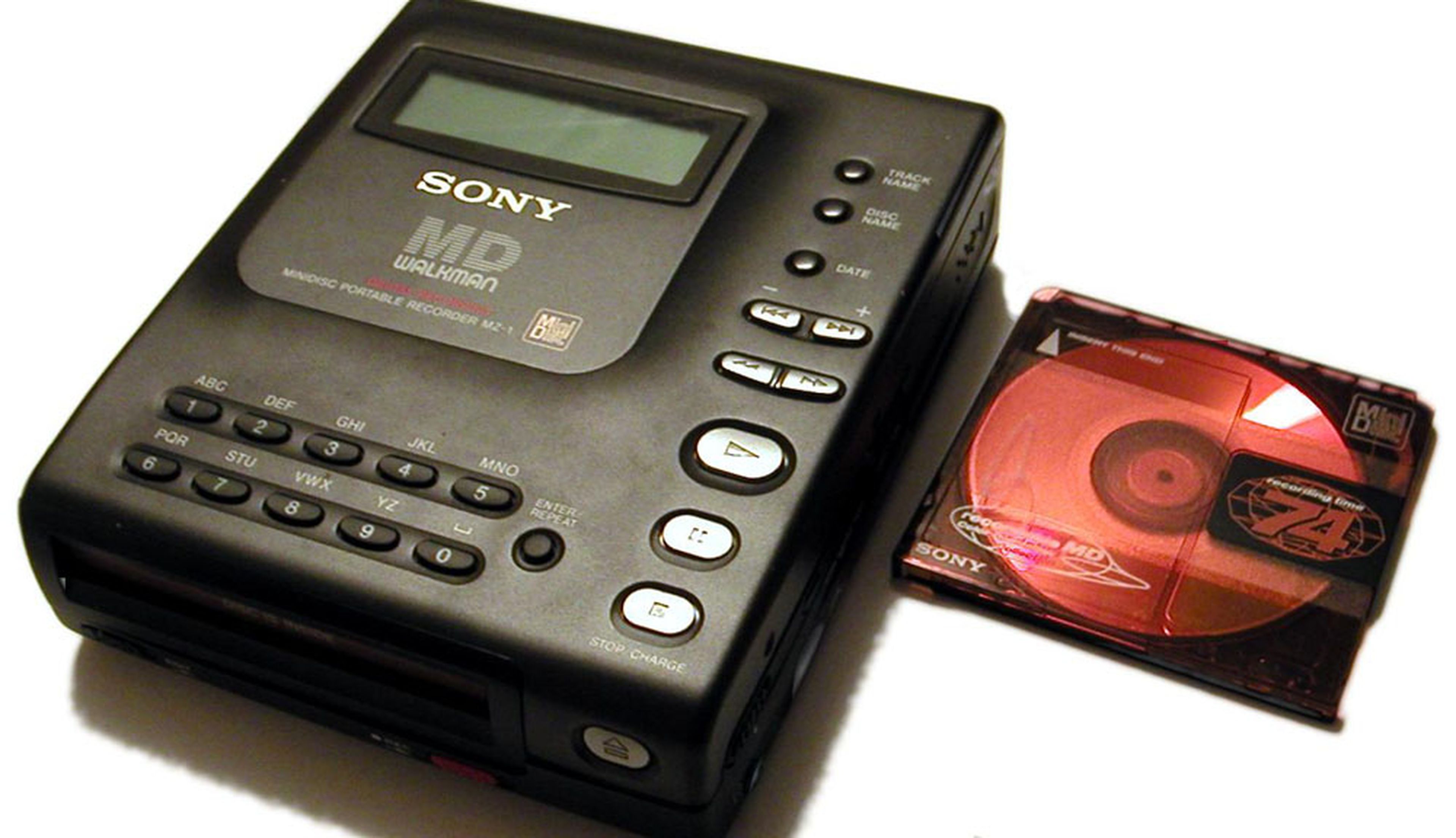 Así era el MiniDisc de Sony