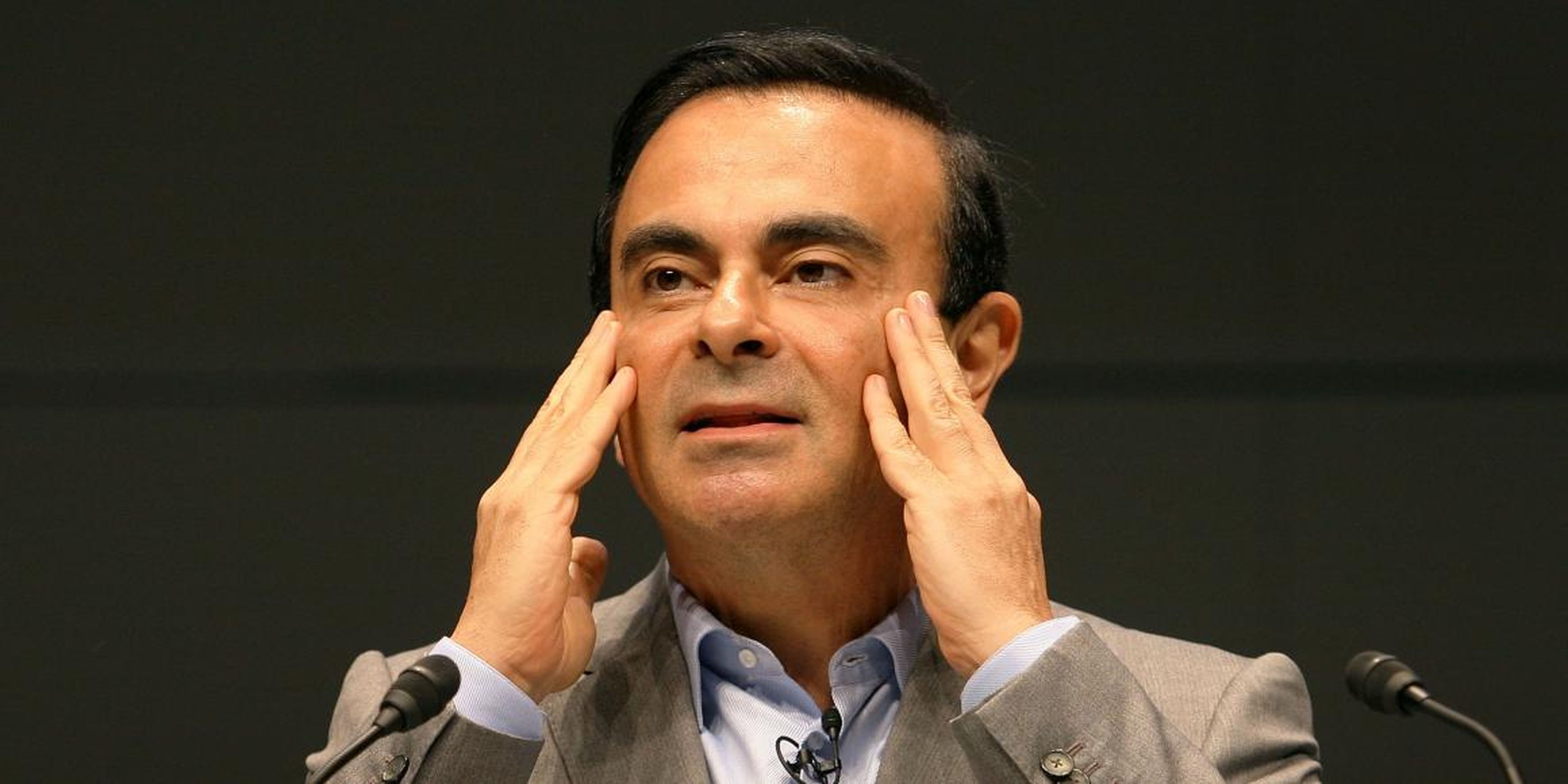Nissan chairman and Renault CEO Carlos Ghosn