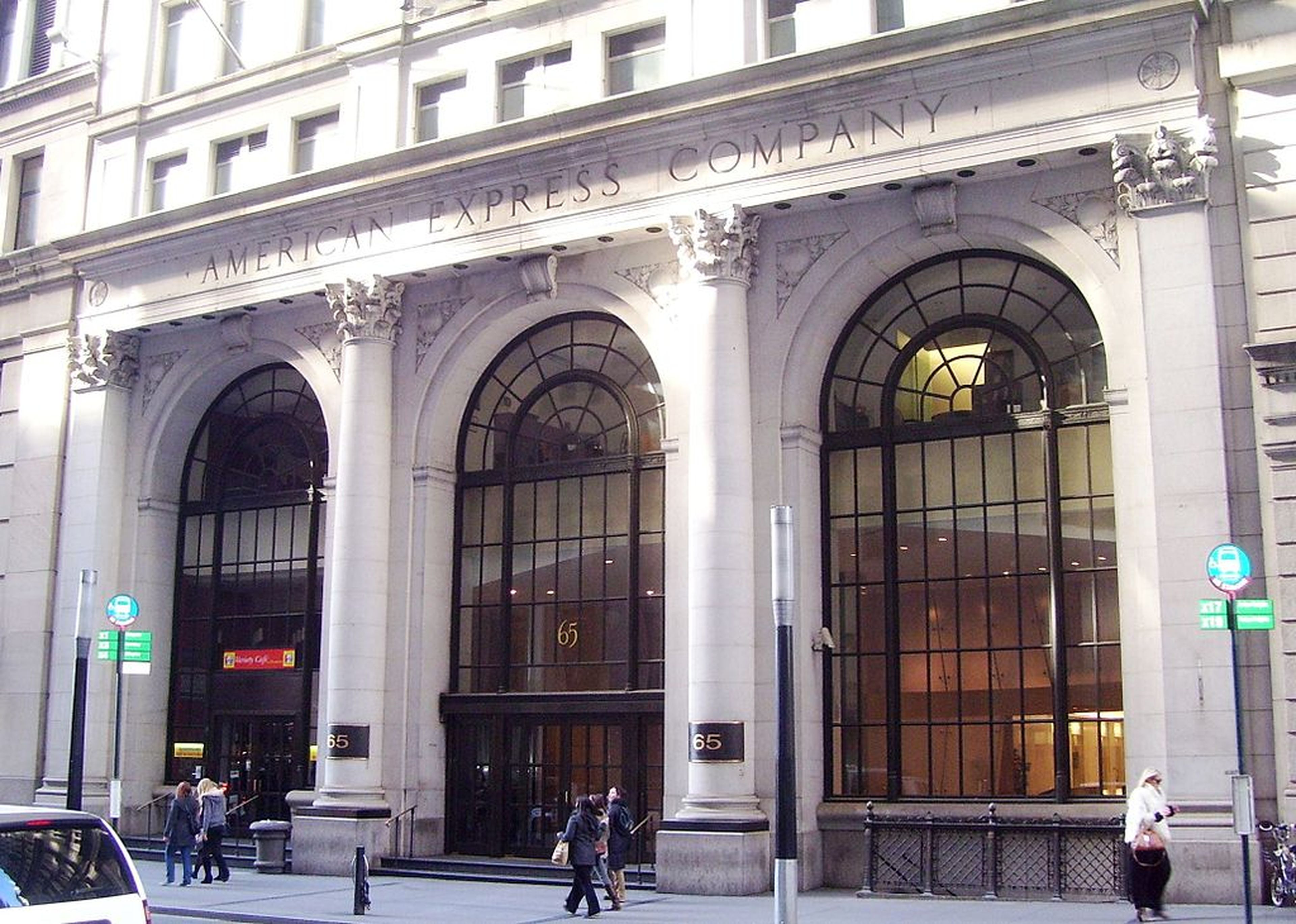 Sede de American Express en Nueva York (EE.UU.)