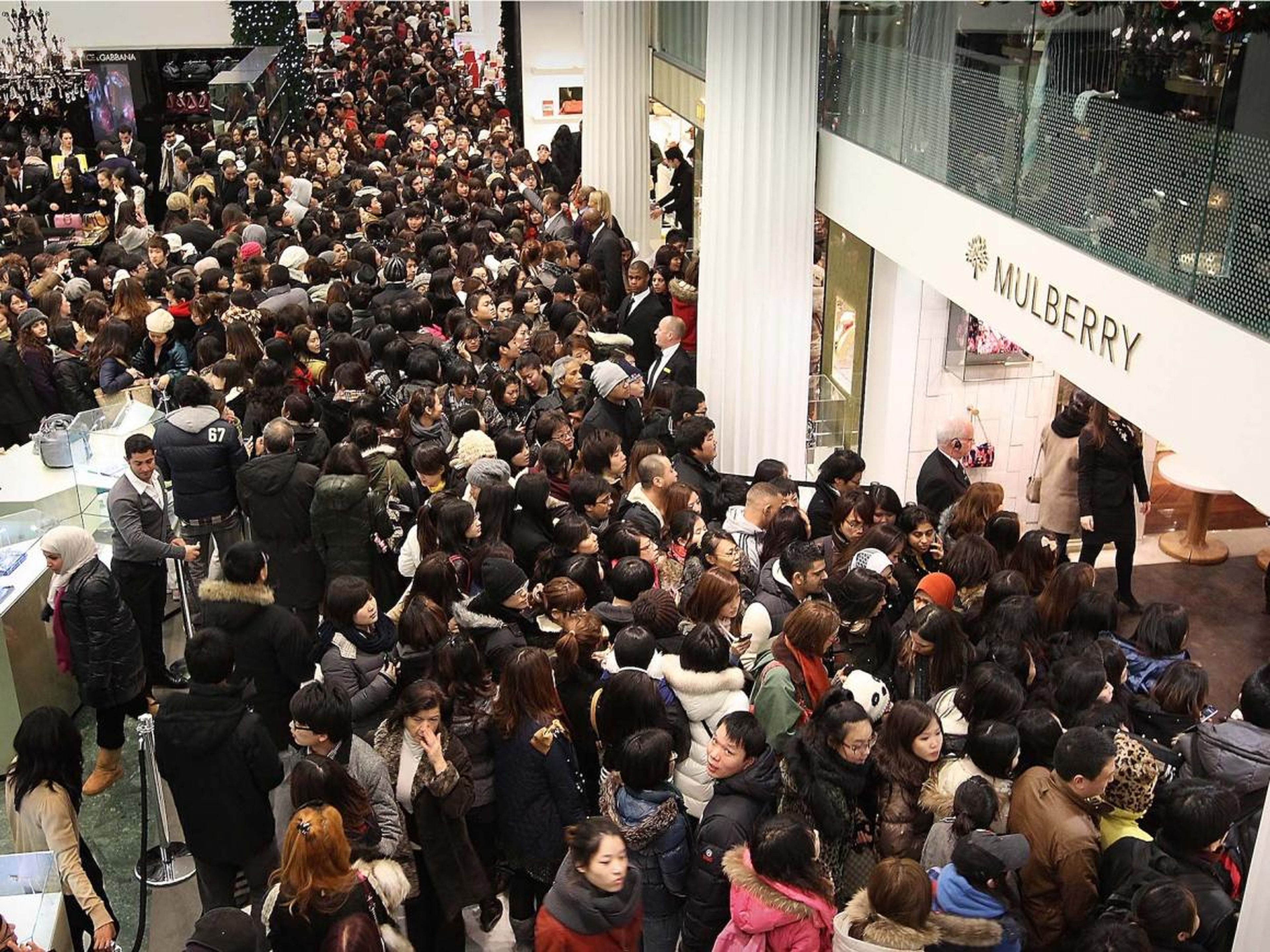 ... though cramming yourself into throngs of mall-goers still seems like a lot of work.