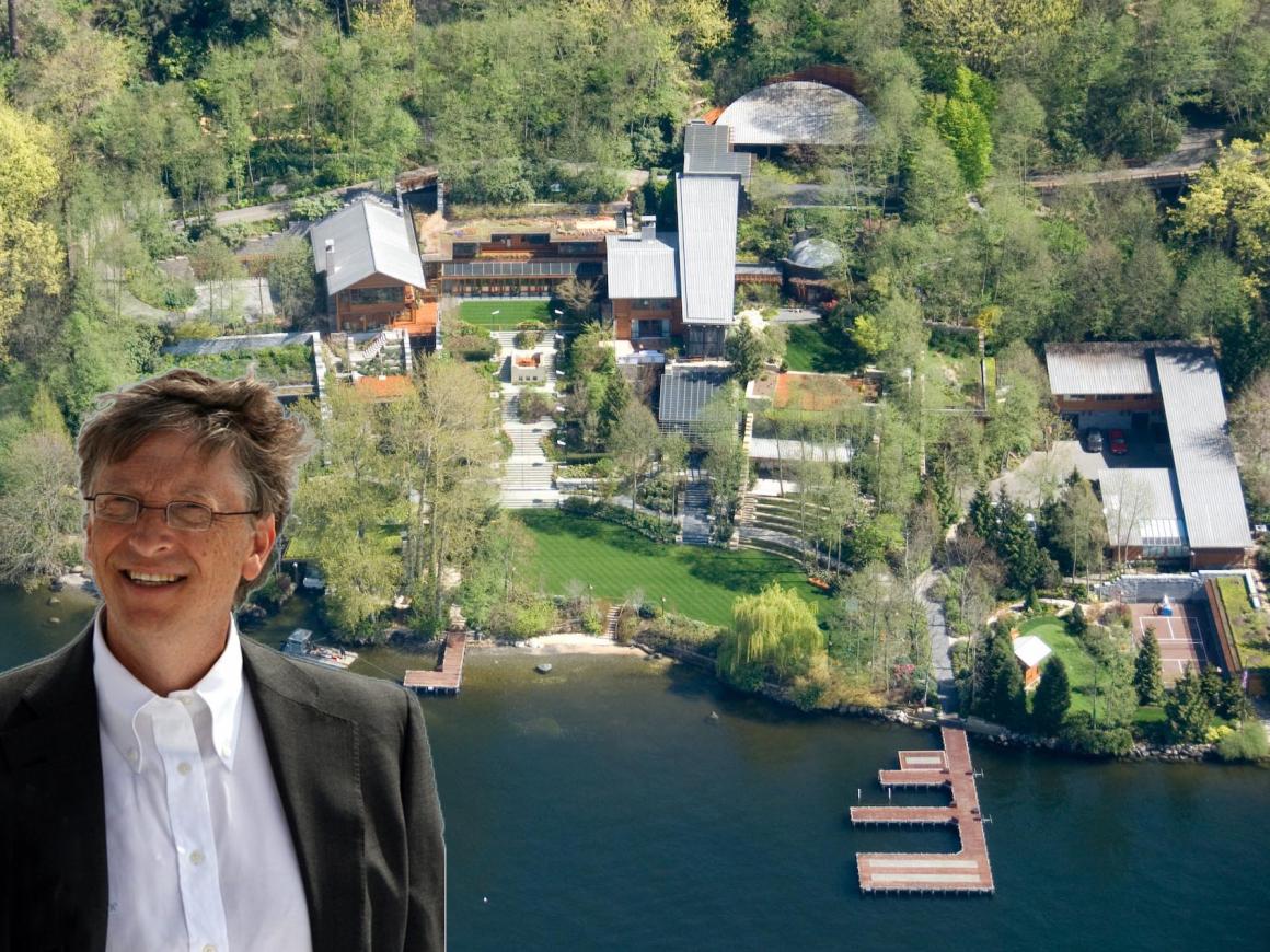auditoría Comprimido margen Cómo es la mansión de Bill Gates valorada en 127 millones de dólares |  Business Insider España