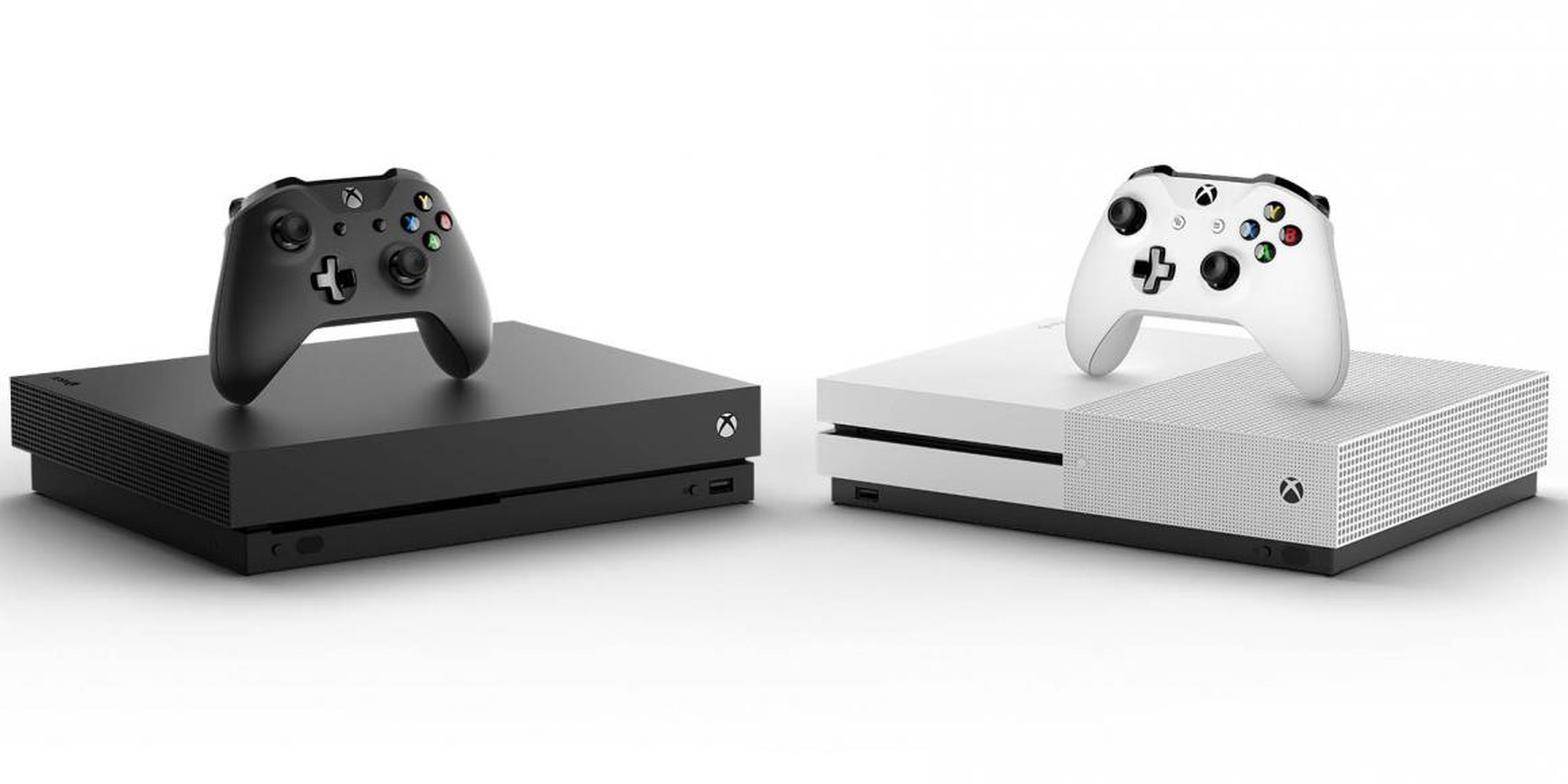 The Xbox One X (left) and Xbox One S (right) offer two different price points and horsepower options for prospective buyers.