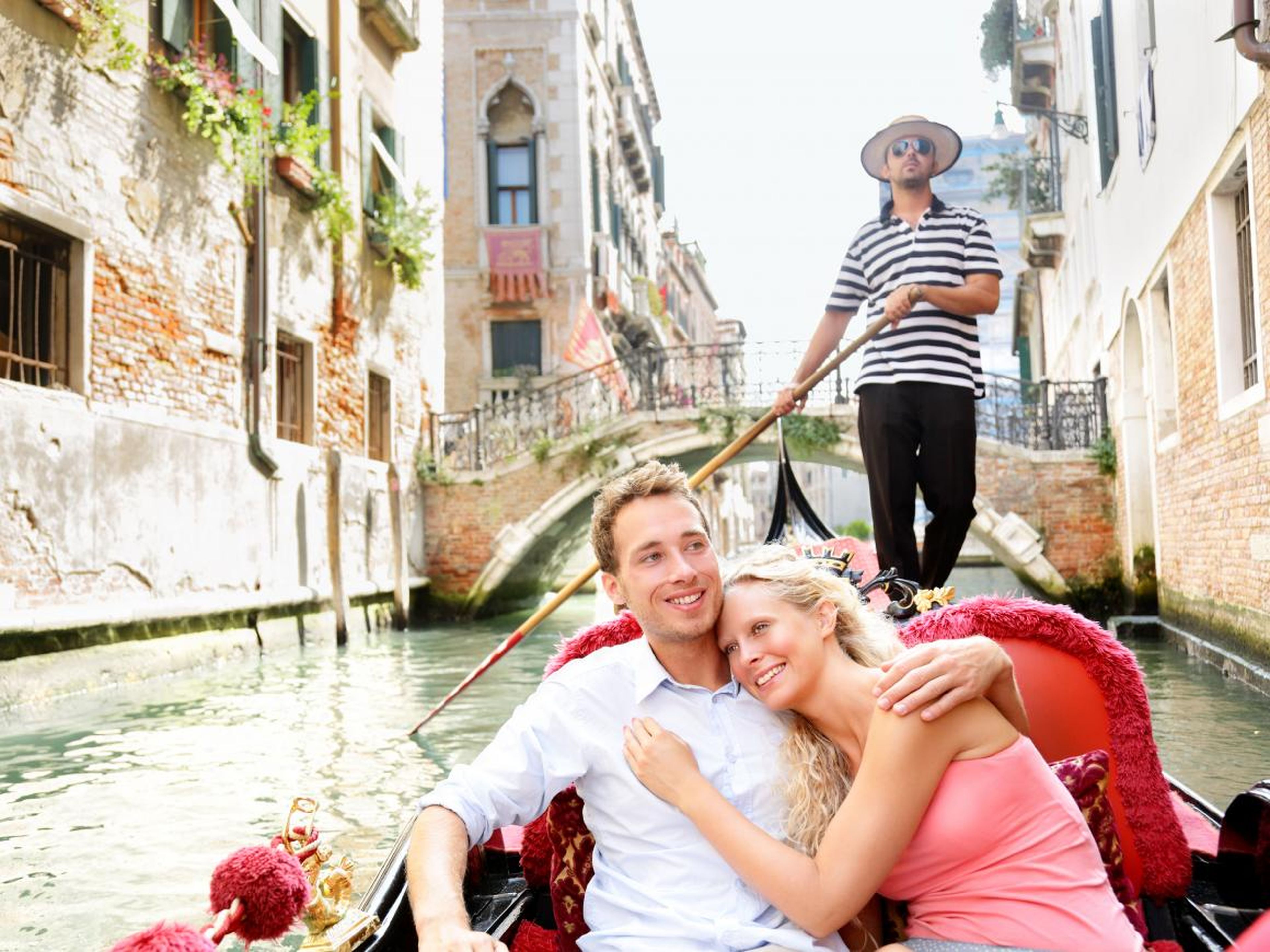 An arguably overrated aspect of Venice is the gondola ride, which is seen as a quintessential romantic experience.