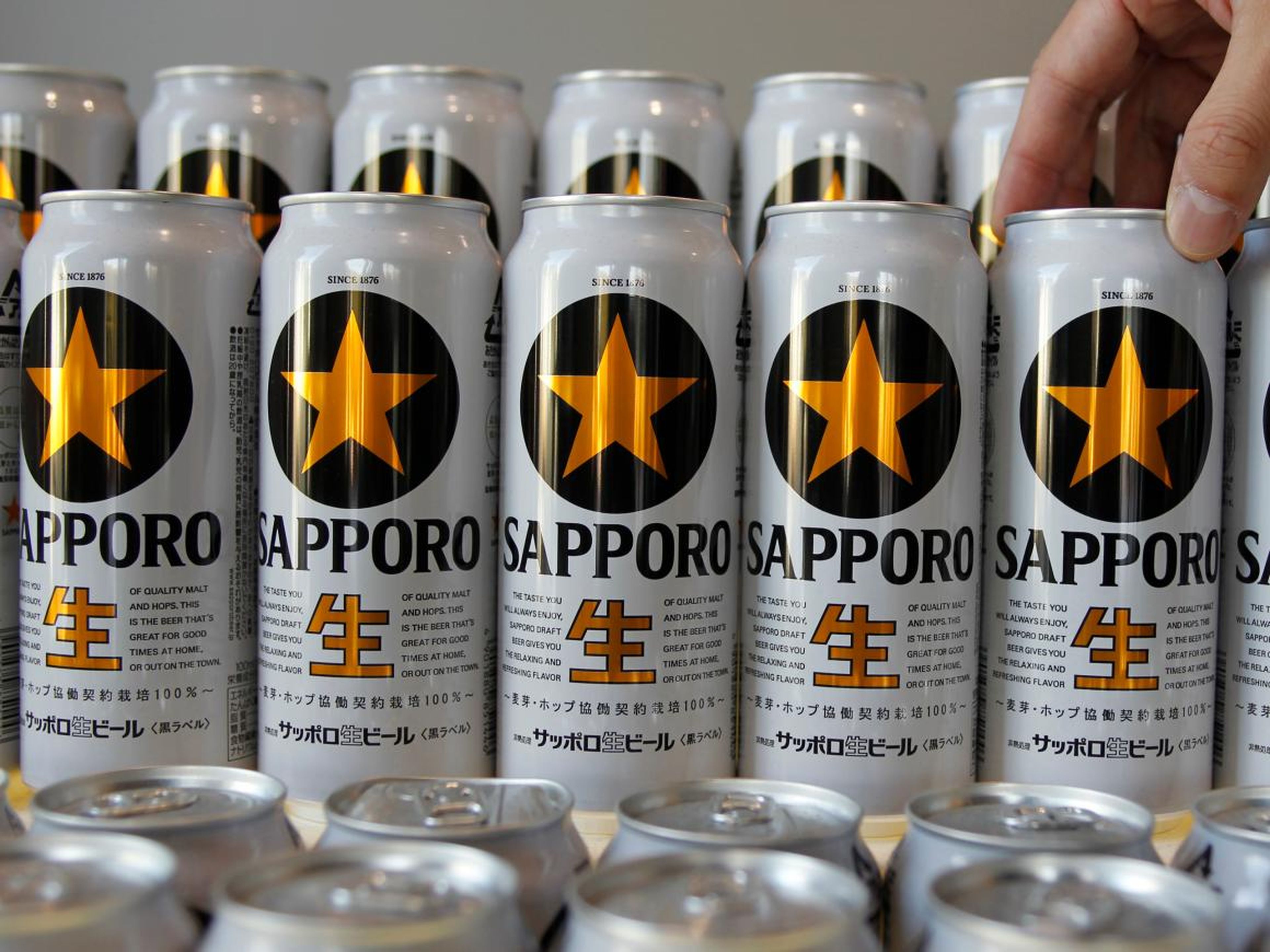 La cerveza es una parte integral de la cultura japonesa y Sapporo es la más antigua del país.