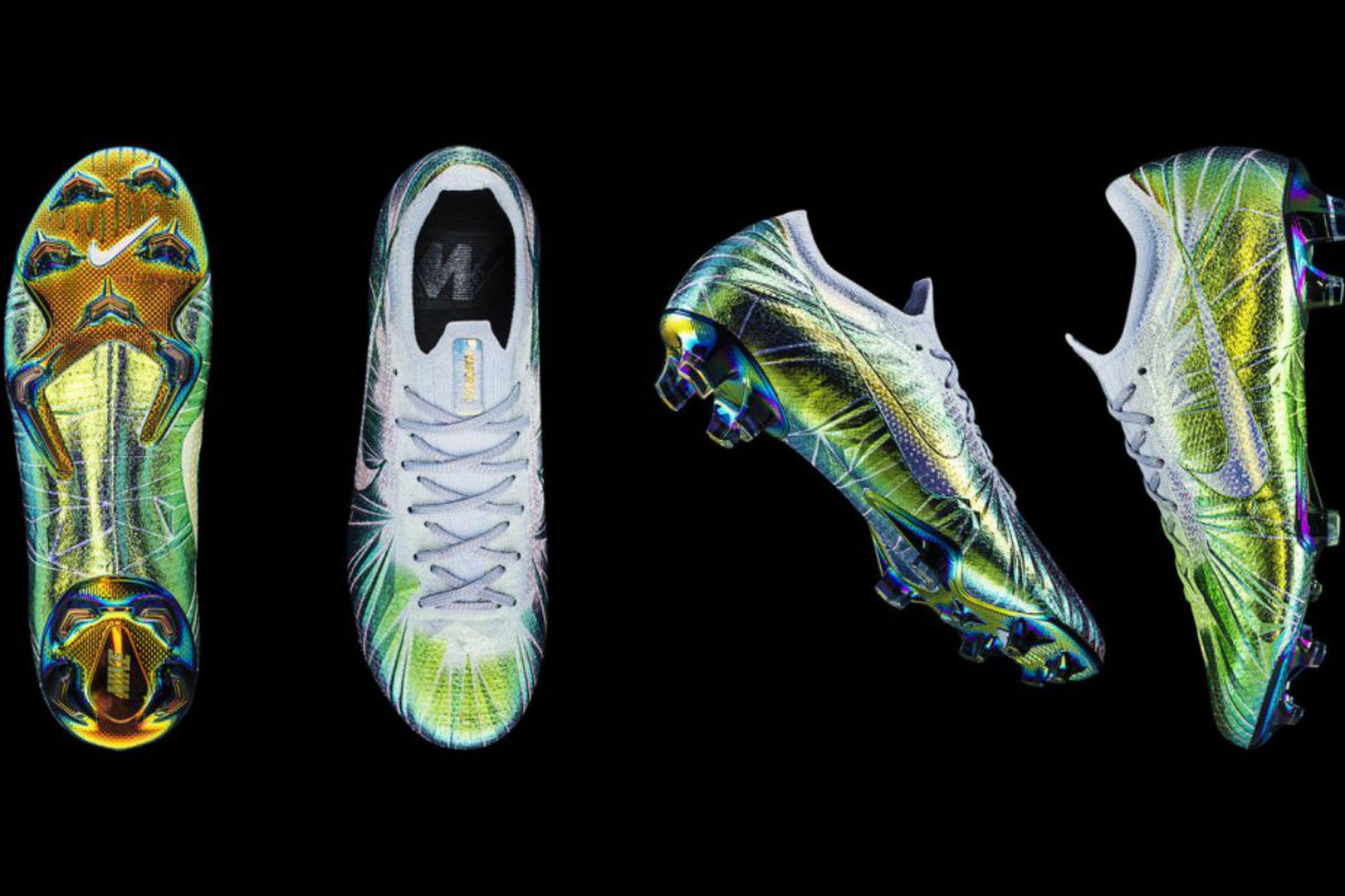 Las botas que Nike creó para Modric tras ganar el premio The Best.