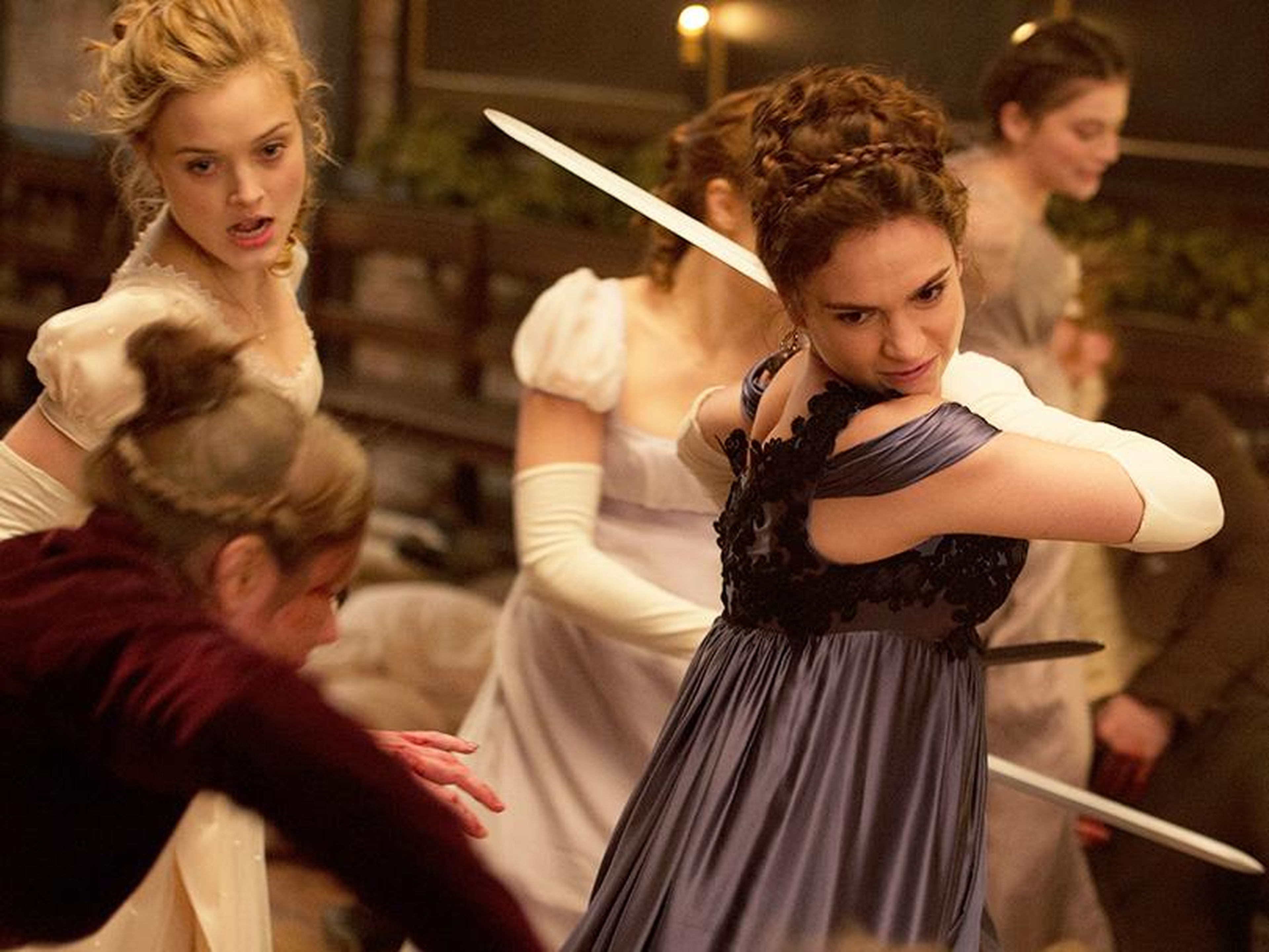 "Pride and Prejudice and Zombies" became a movie in 2016.