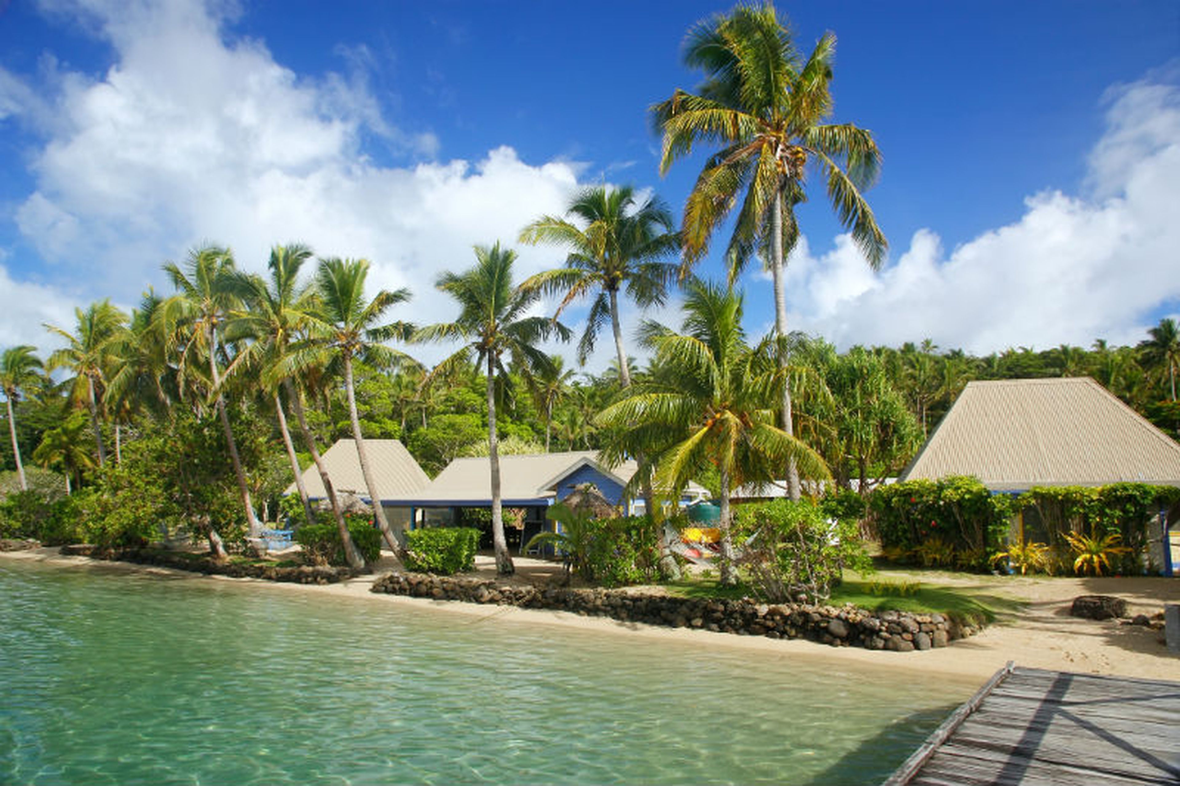 Un complejo de vacaciones en Fiji