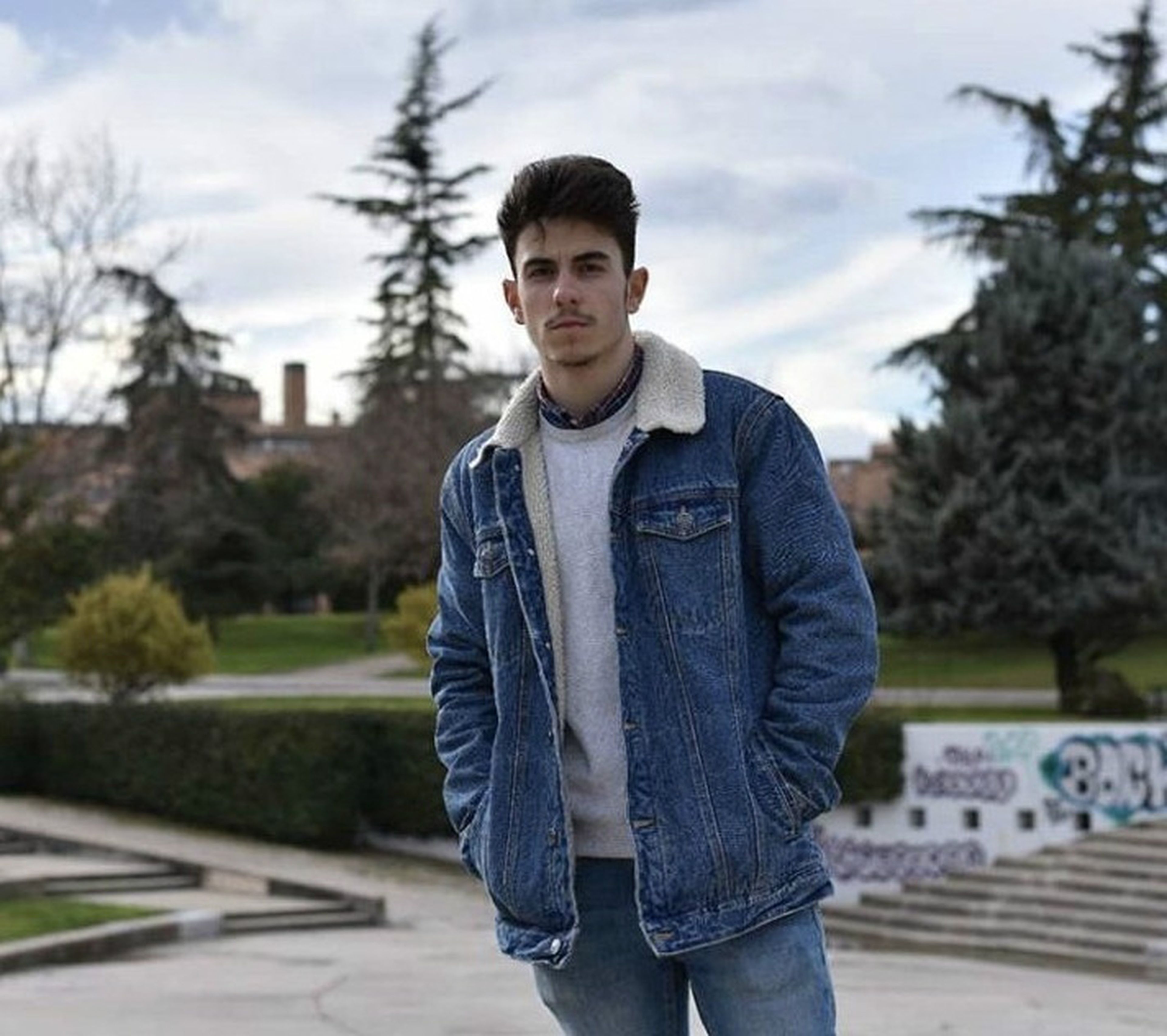 Diego Navarro, estudiante de cuarto de marketing en la Universidad Rey Juan Carlos