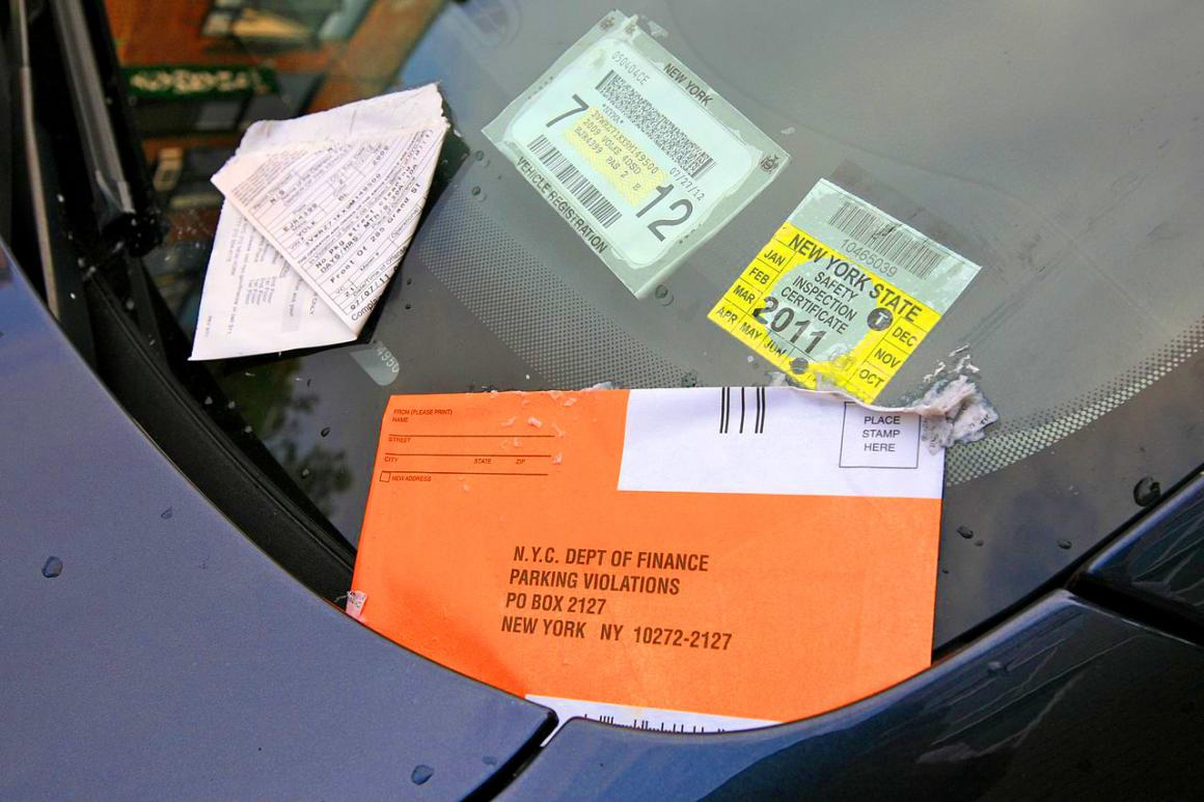 You'll want to pay for parking tickets sooner rather than later.