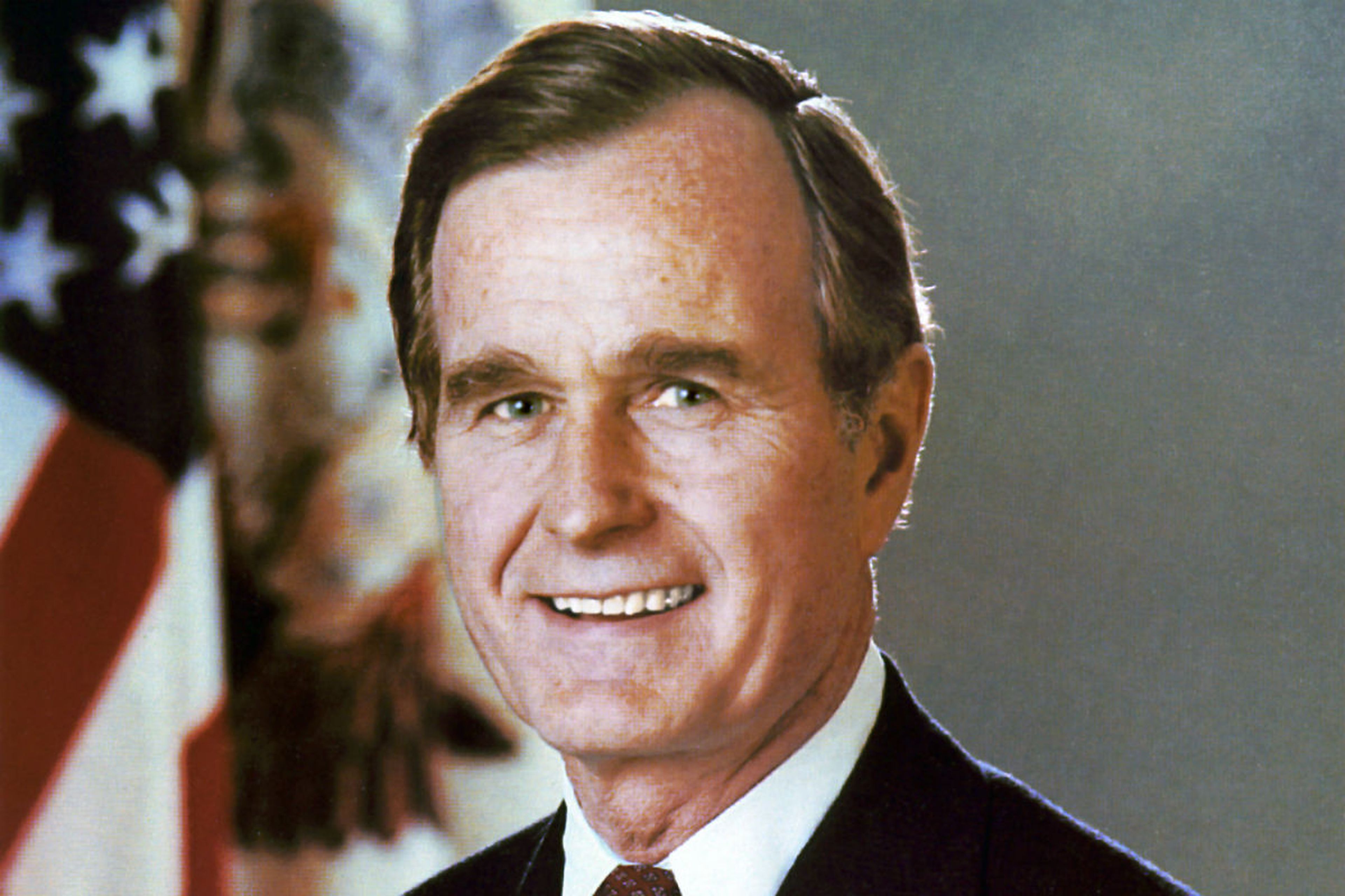 George H W Bush, expresidente de EEUU.