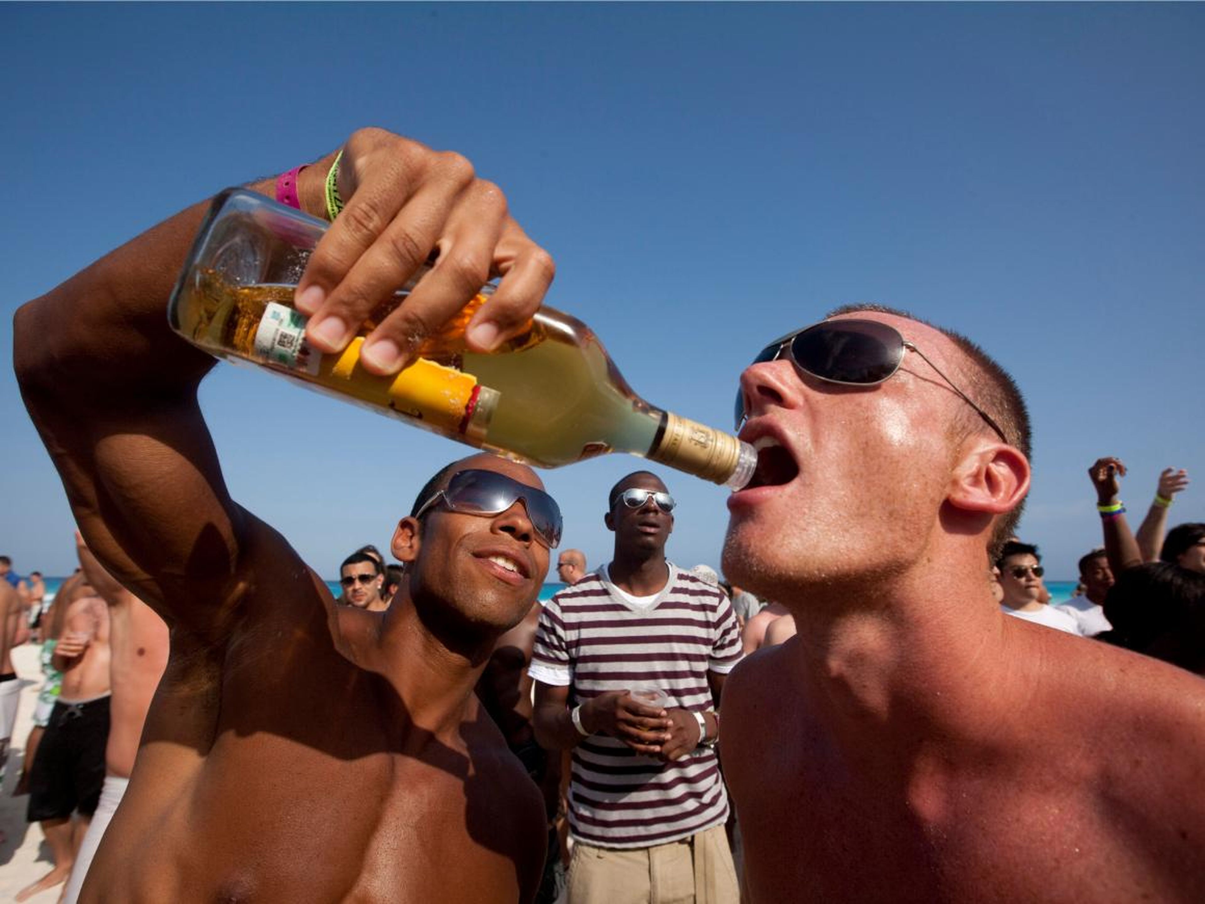 Heavy drinking is harmful, but the same is not necessarily true of having a drink now and then.